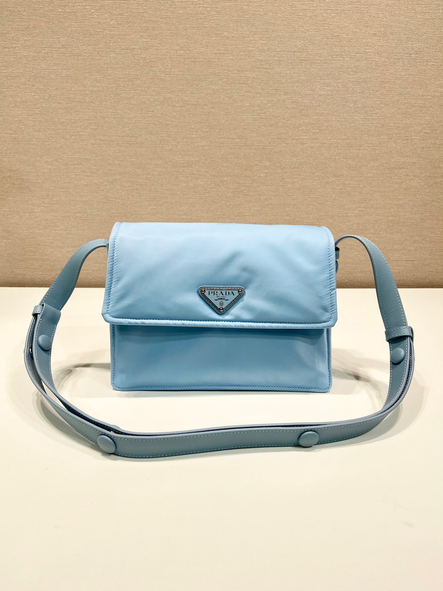 [TOP] PRADA  Bag Re-Nylon 23.5x18x11cm - Blue - 711 Luxury