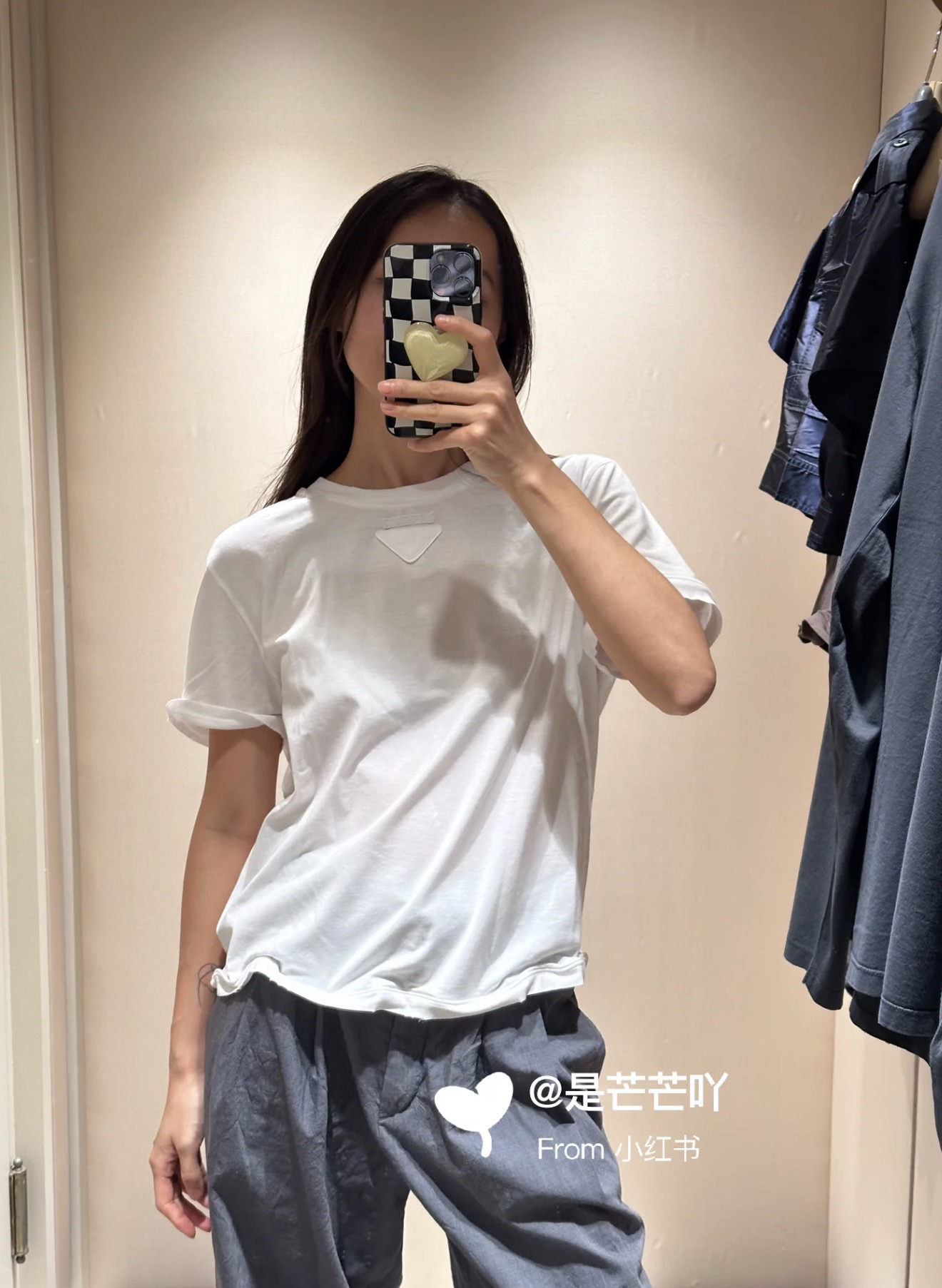 [TOP] PRADA  T-shirt -White