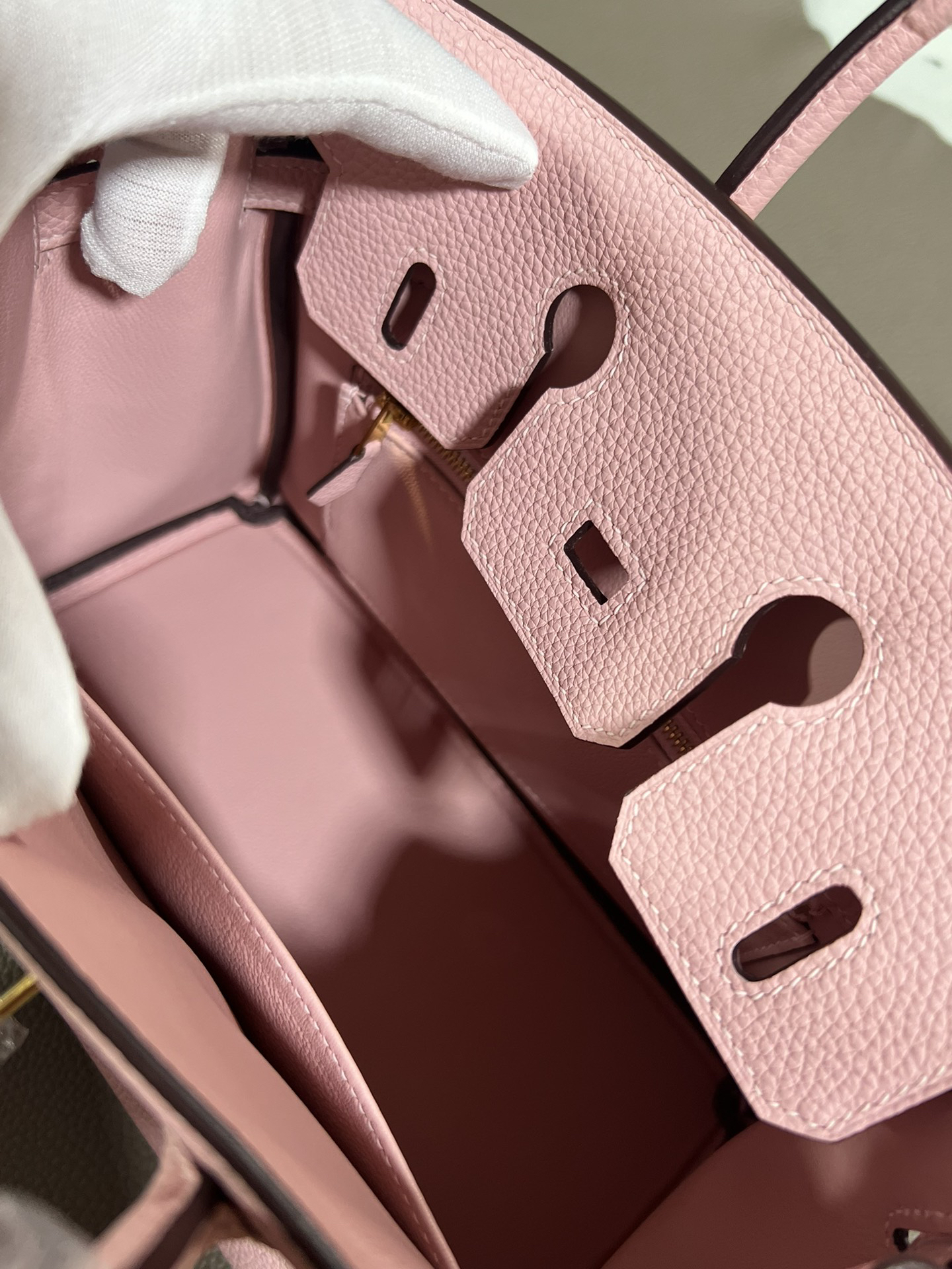 [TOP] HERMES Birkin Togo Leather 25cm - Rose Sakura & GHW