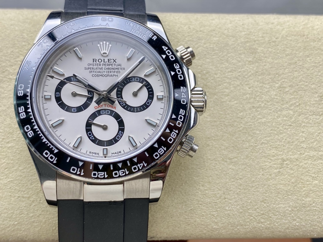 [TOP] ROLEX Men's Watch 40 mm - White