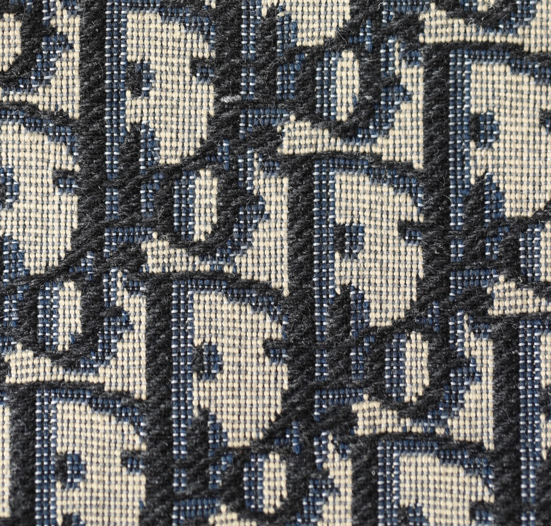 [TOP] Christian Dior 30 Montaigne Bag Oblique 20*10*4cm - Navy Blue