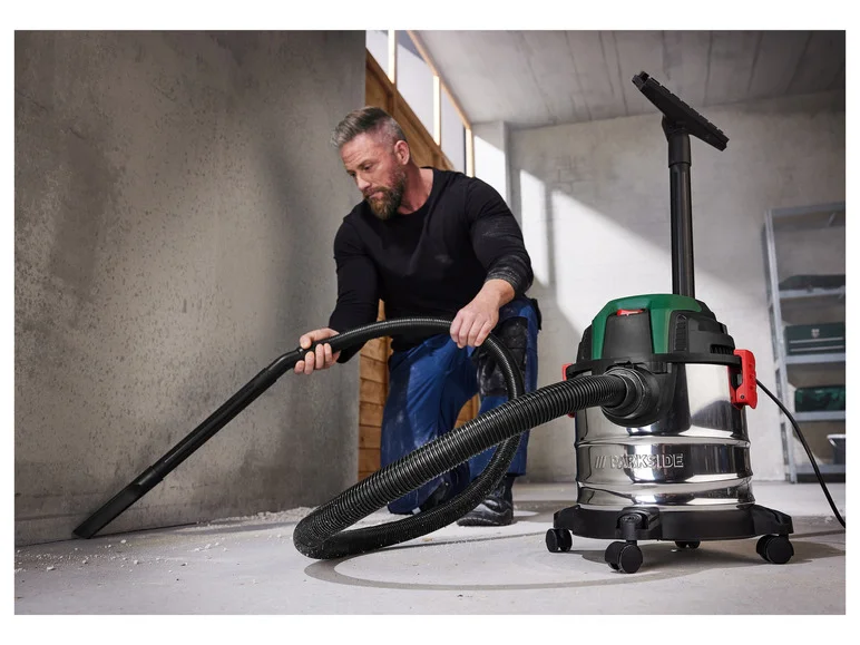 PARKSIDE Aspirateur eau et poussière PWD 12 B1, 1 200 W