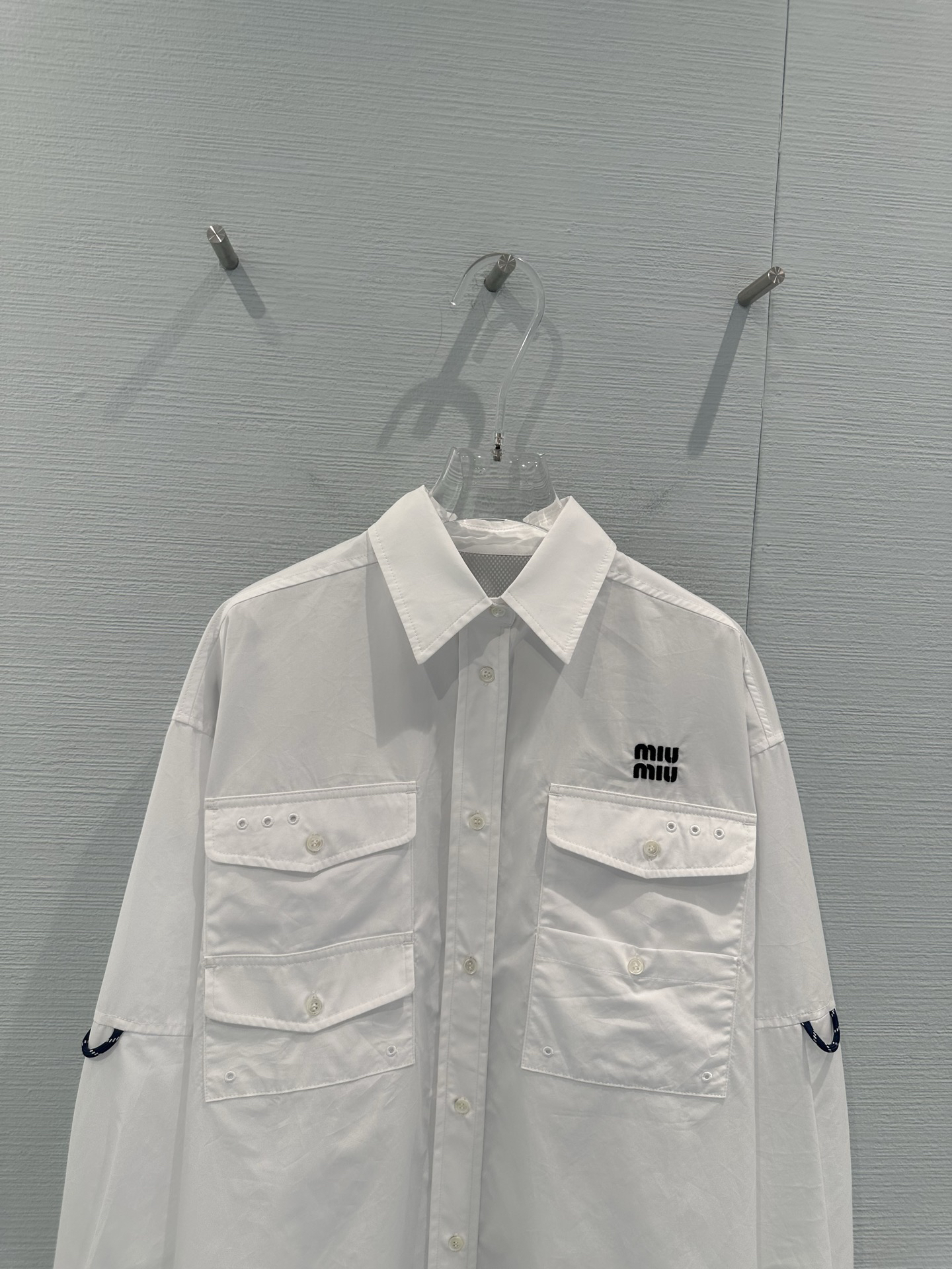 [TOP] Miu Miu Shirt - White