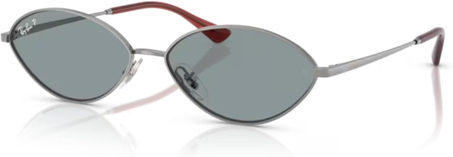 Ray-Ban RB3757 Kai Oval Sunglasses For Men For Women +BUNDLE with ACCESSORY EYEWEAR KIT