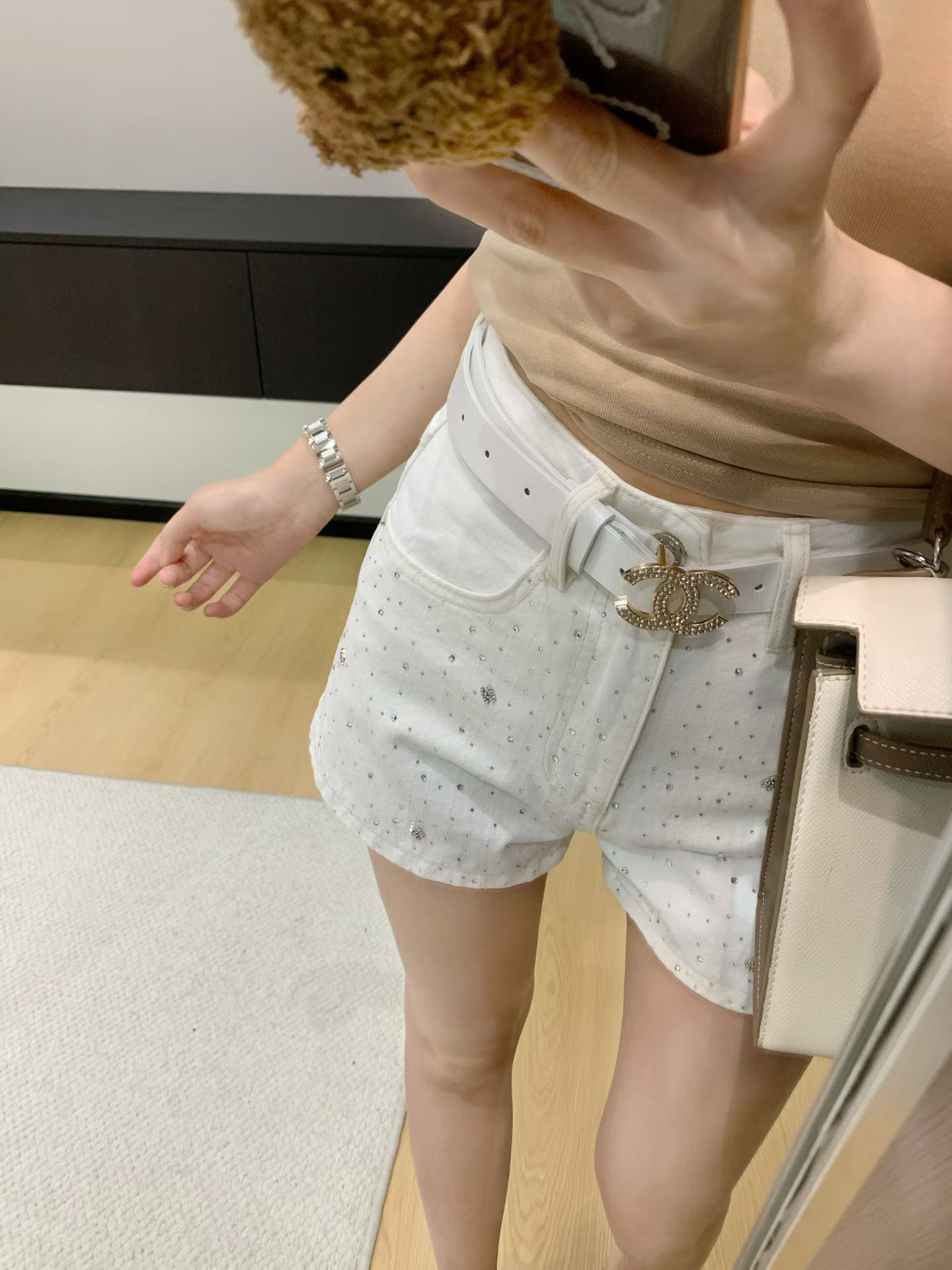 [TOP] CHANEL Pants - White