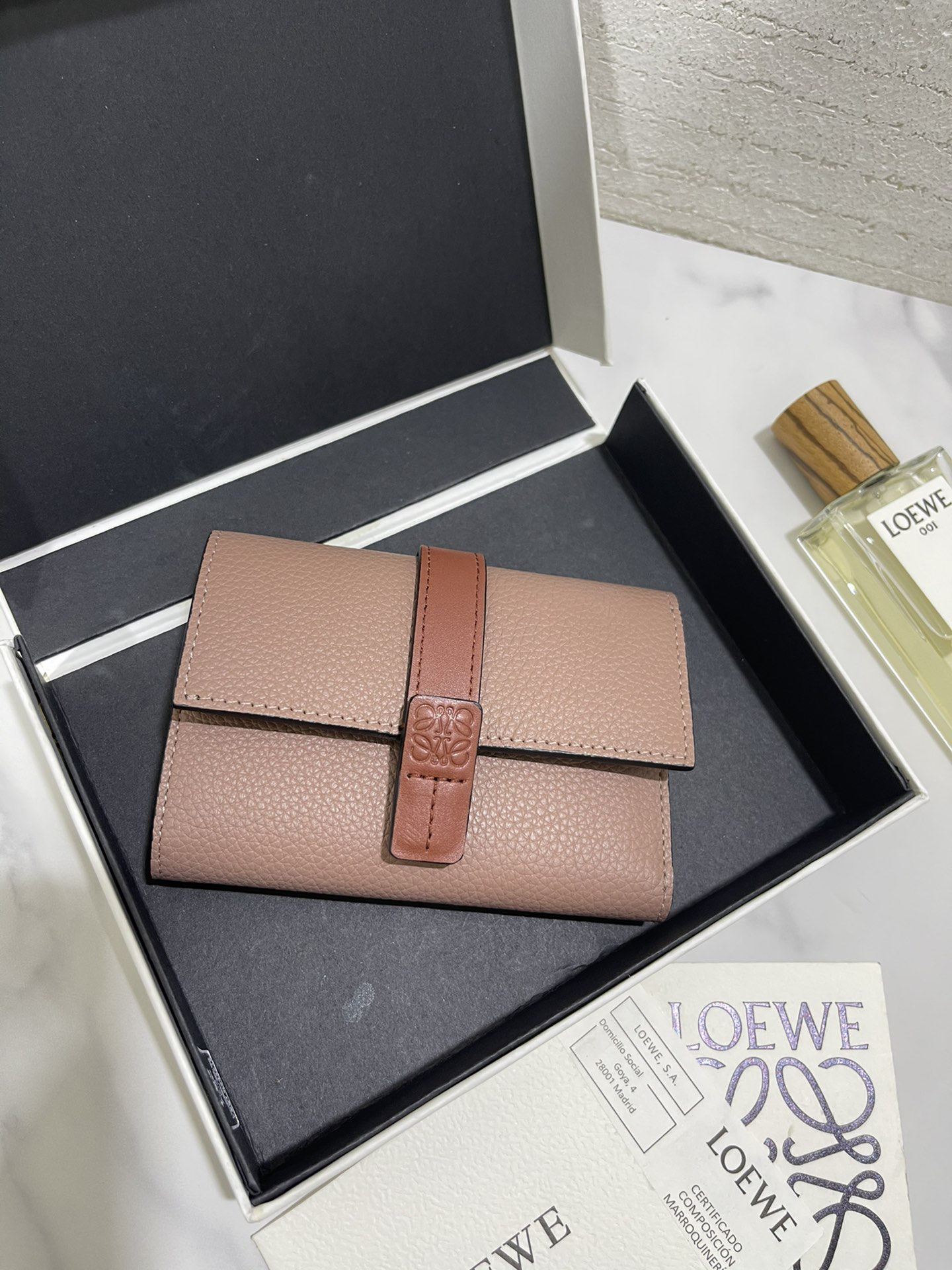 [TOP] LOEWE Wallet 12*8.5 cm - Pink - 711 Luxury