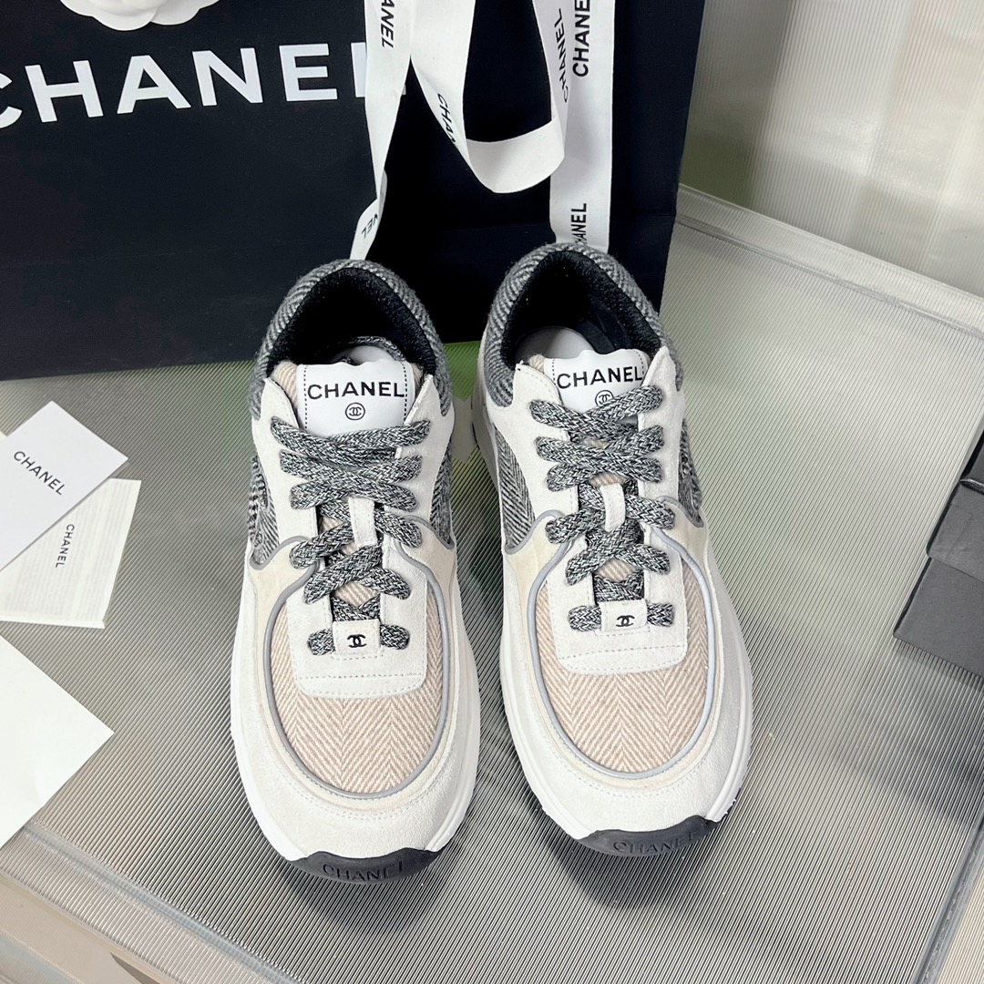 [TOP] CHANEL Sneakers - White - 711 Luxury