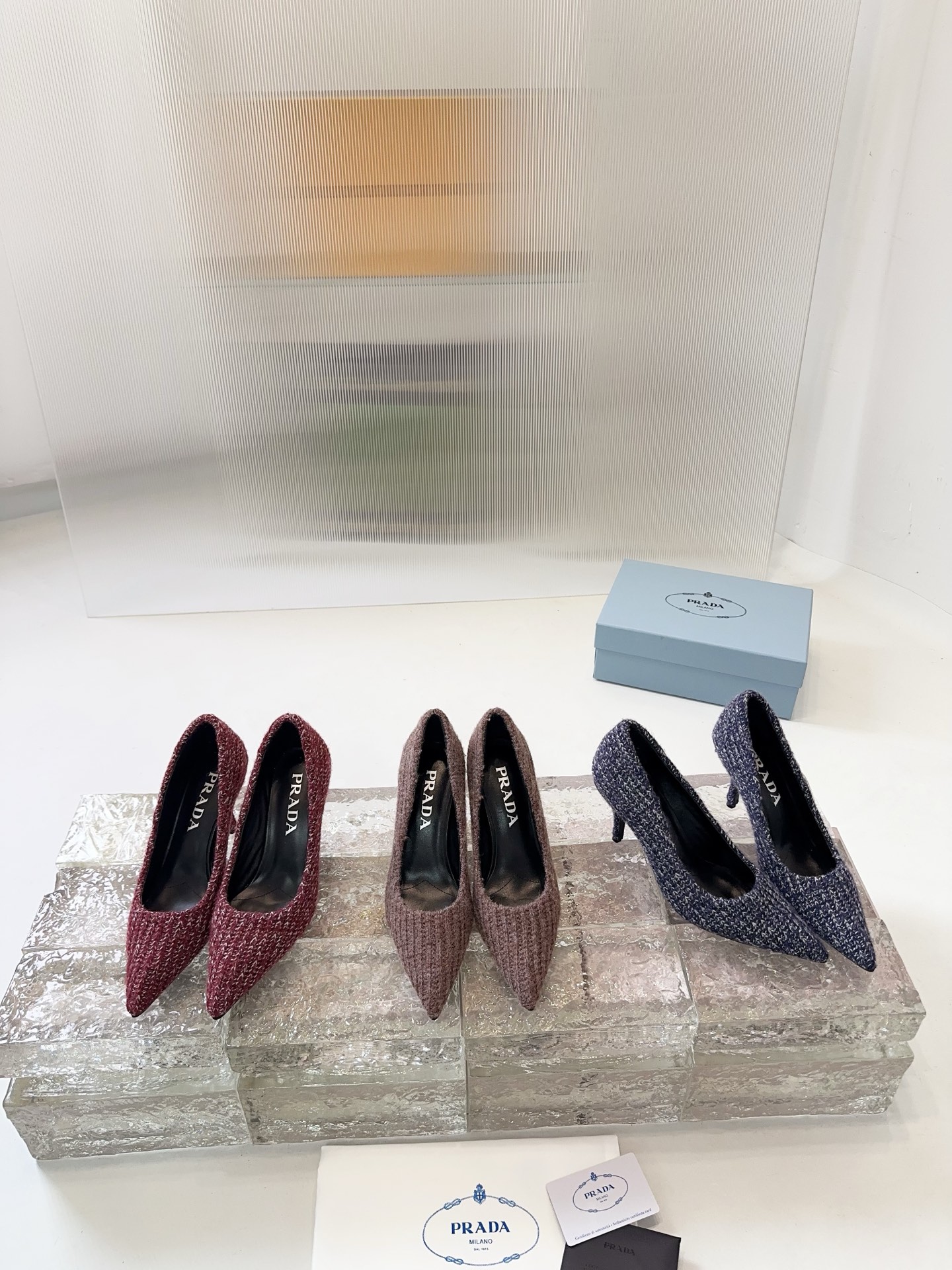 [TOP] PRADA High Heel Pumps - 3 Color