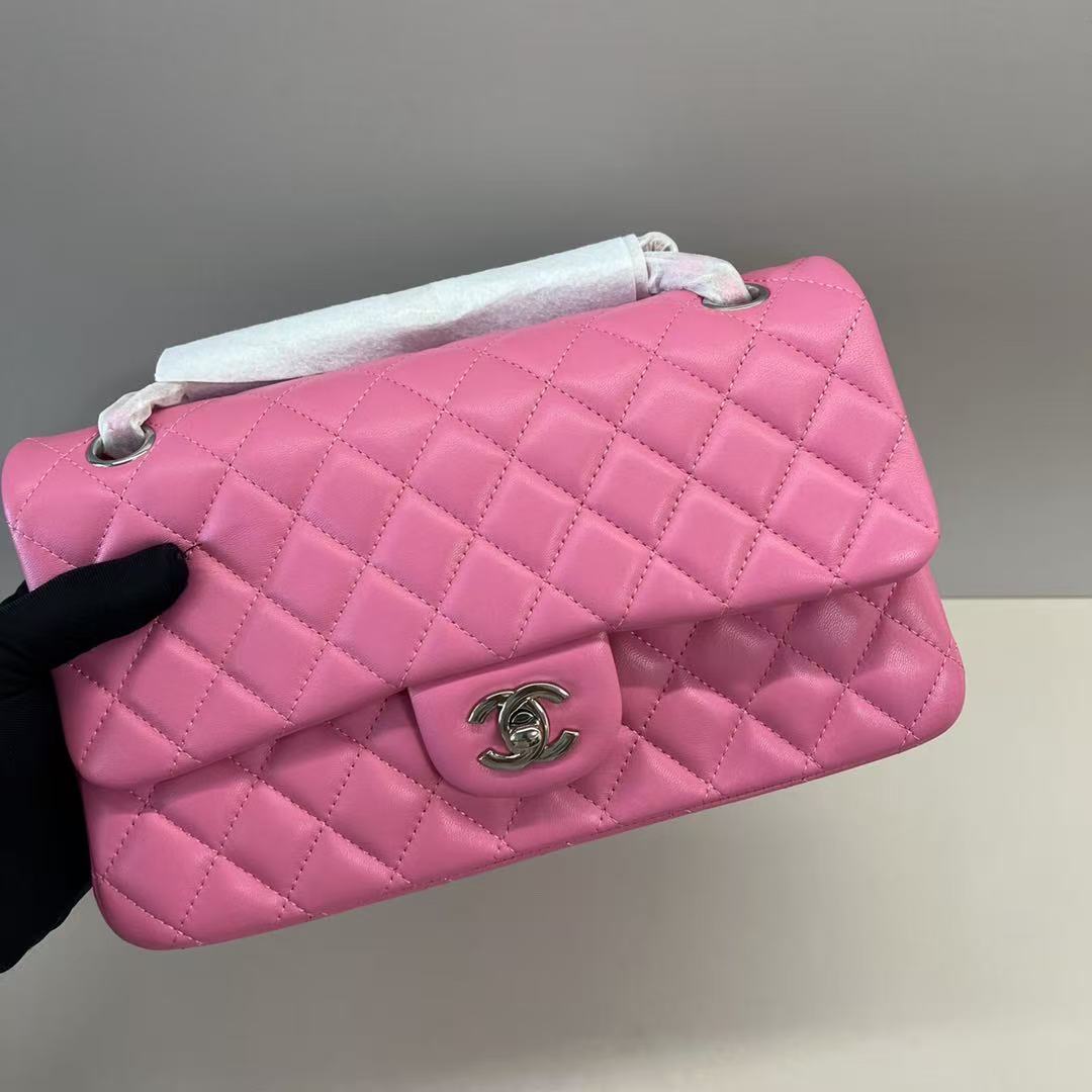[TOP] CHANEL Classic Flap Bag Medium 25cm – Pink - 711 Luxury