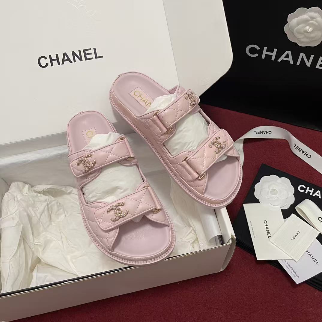 [TOP] CHANEL Sandals - Pink - 711 Luxury