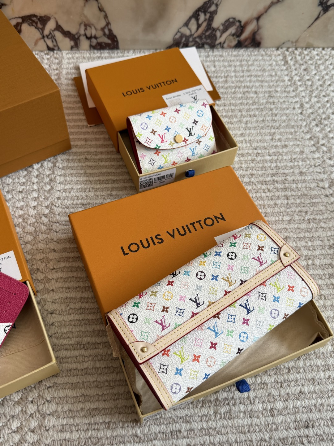 Louis Vuitton Monogram Canvas Zipper Wallet with Tassel Detail (Replica)
