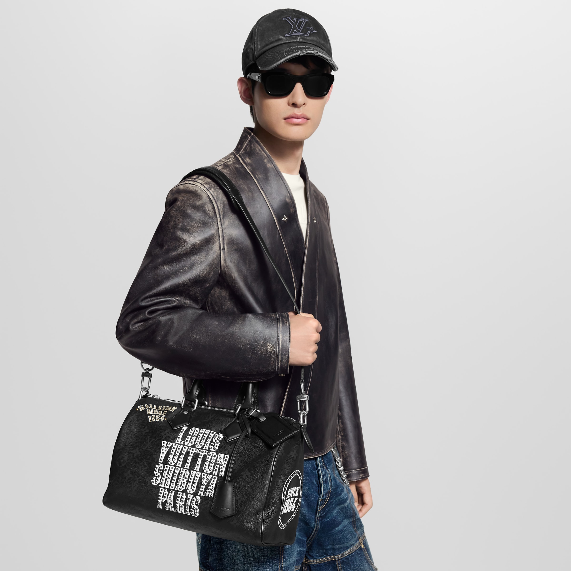 LOUIS VUITTON Speedy P9 Bandoulière 30 Jackets Autres Cuirs M26180#386471