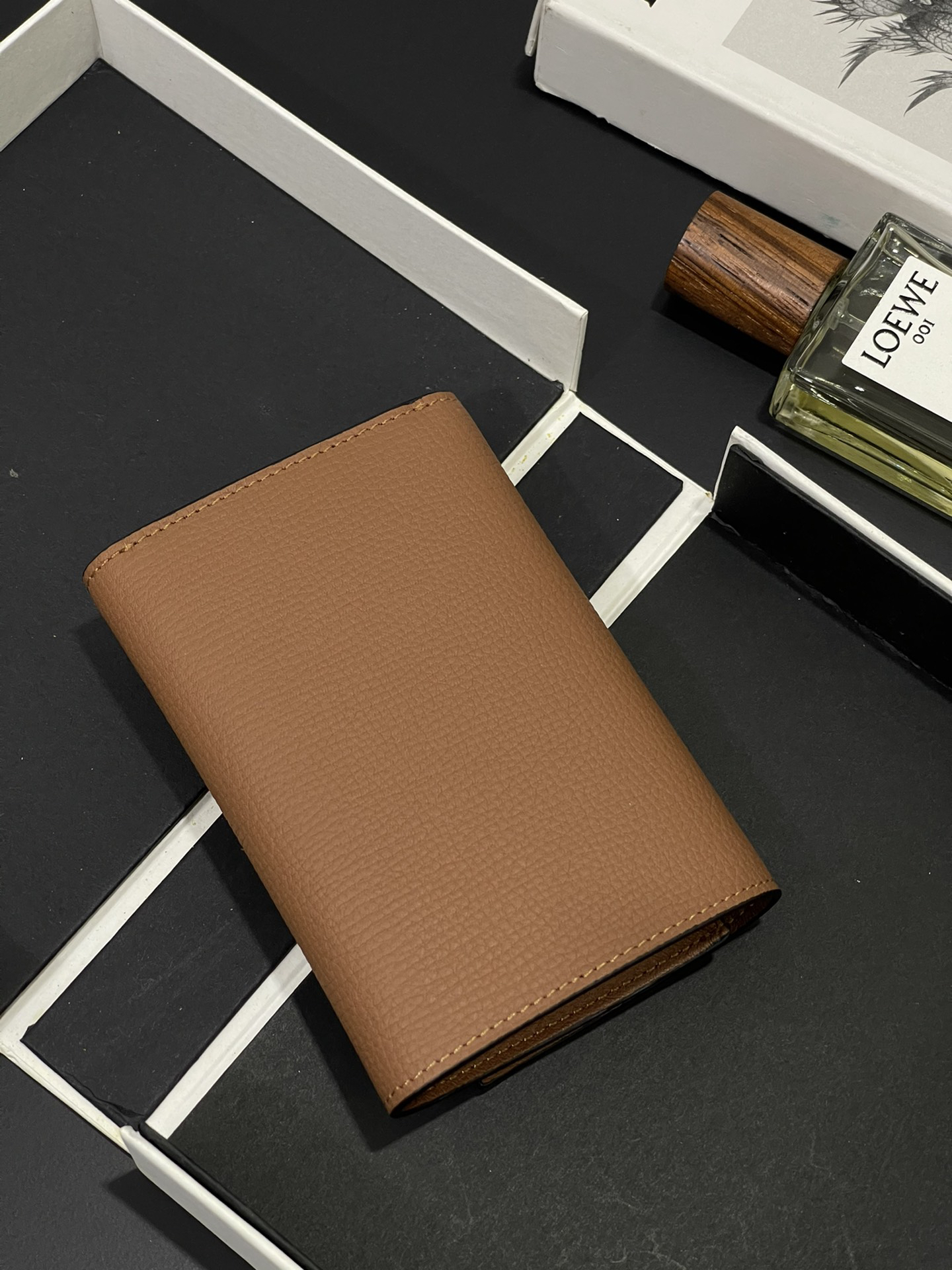 [TOP] LOEWE  Wallet 11.8*8 cm - Brown - 711 Luxury