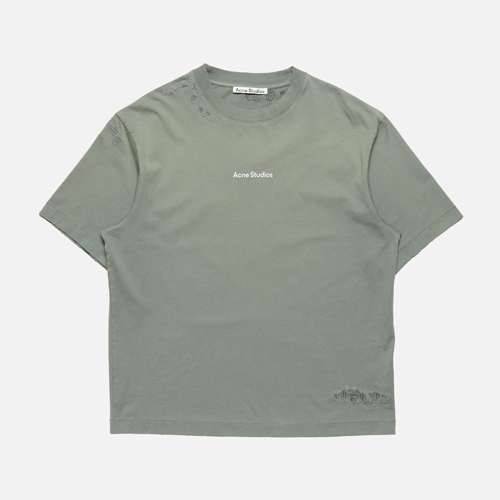 Acne Studios Mended Logo T-shirt #386789