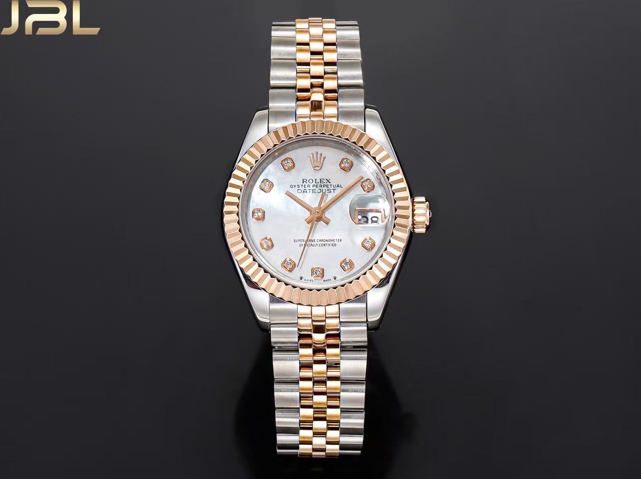 [TOP] ROLEX Women's Watch 28mm - Rose Gold - 711 Luxury