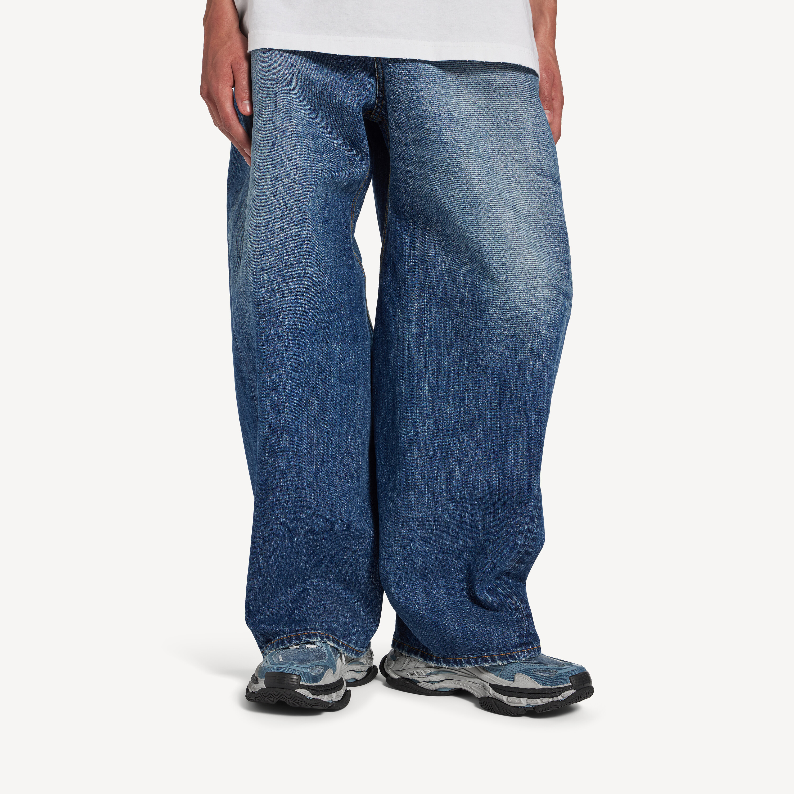 Balenciaga Shoes Balenciaga Triple S.2 Denim Sneaker #395664 View 2 | Nigo Office