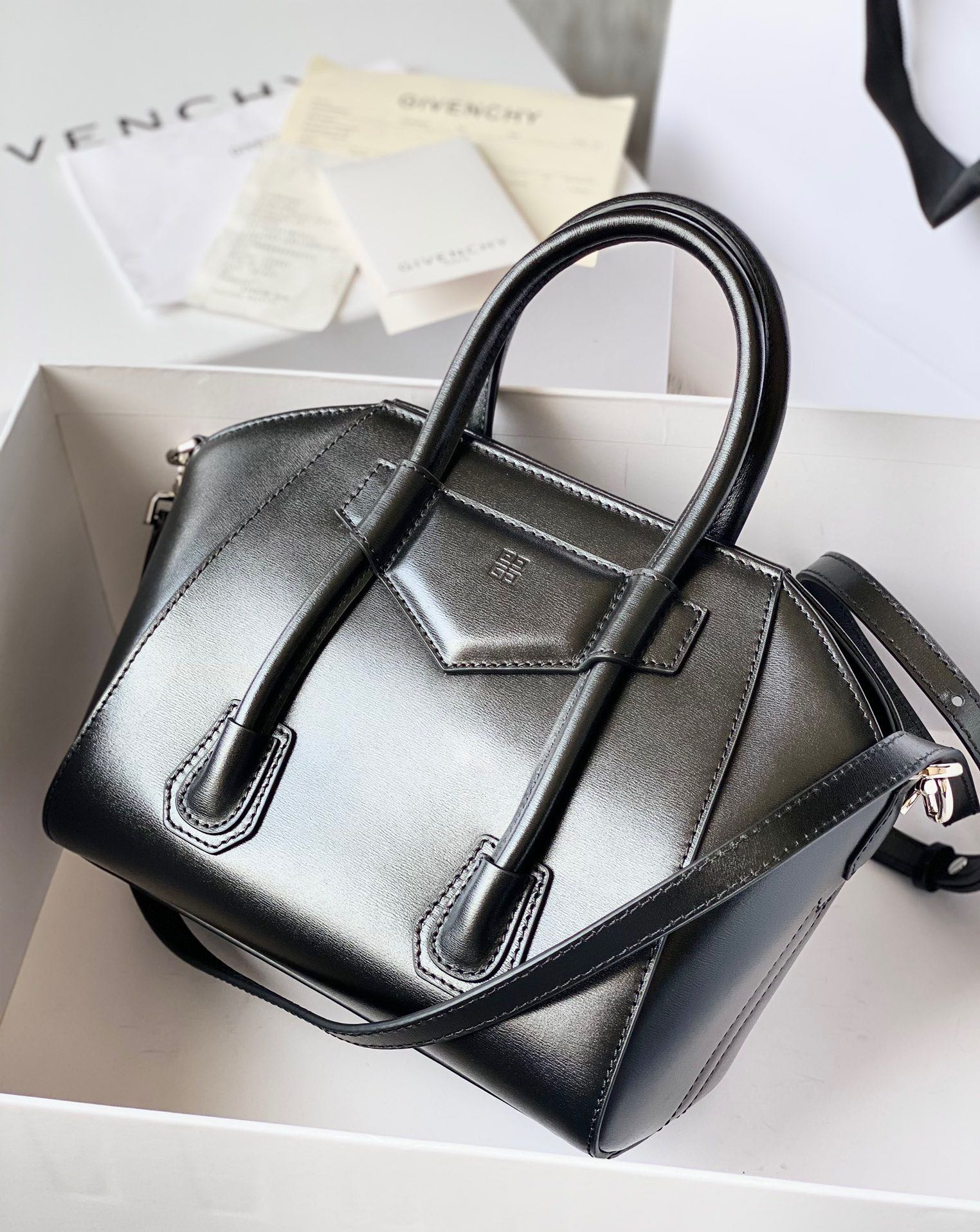 [TOP] GIVENCHY Antigona Tote Bag 23*27*13cm - Black