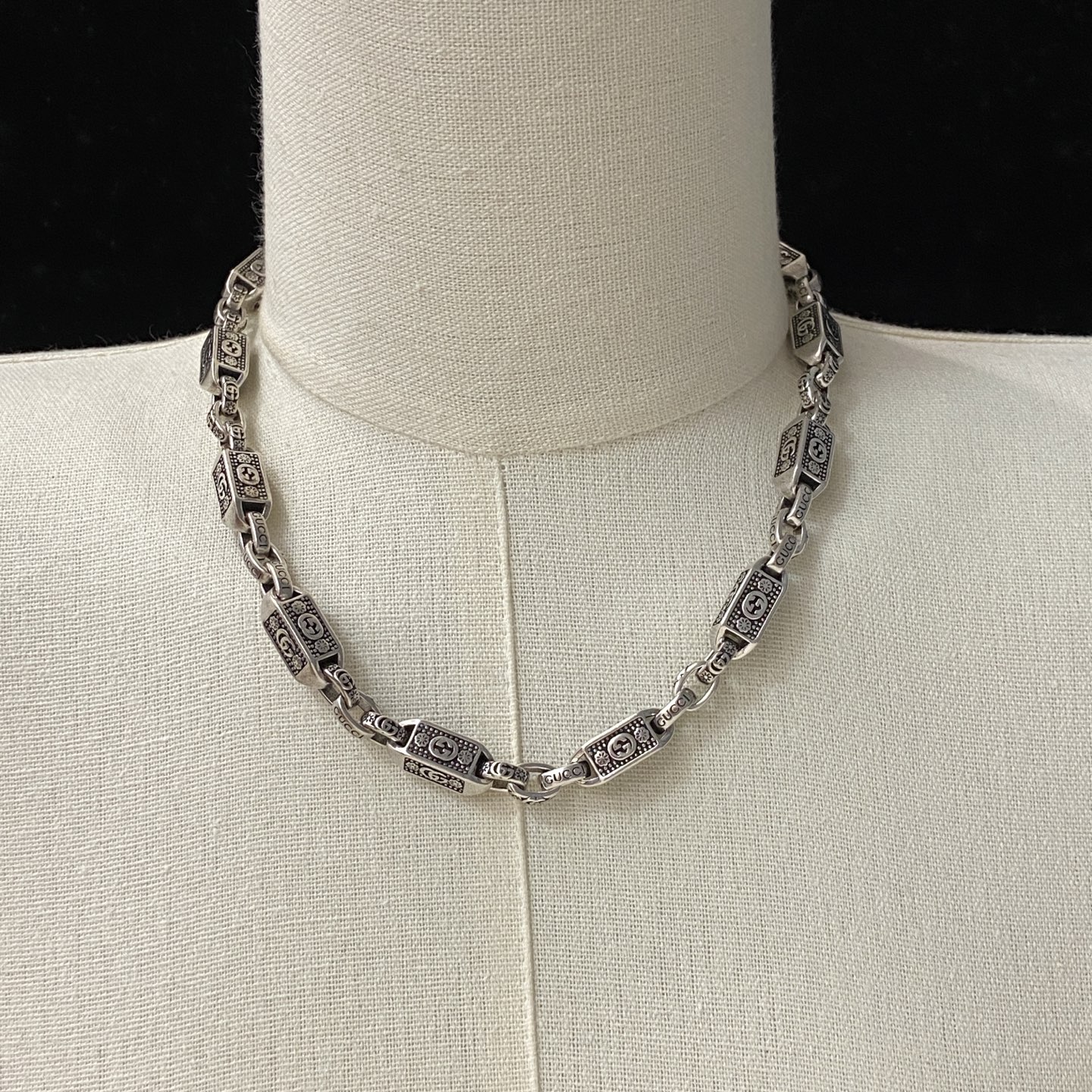 [TOP] GUCCI Necklace - Silver - 711 Luxury