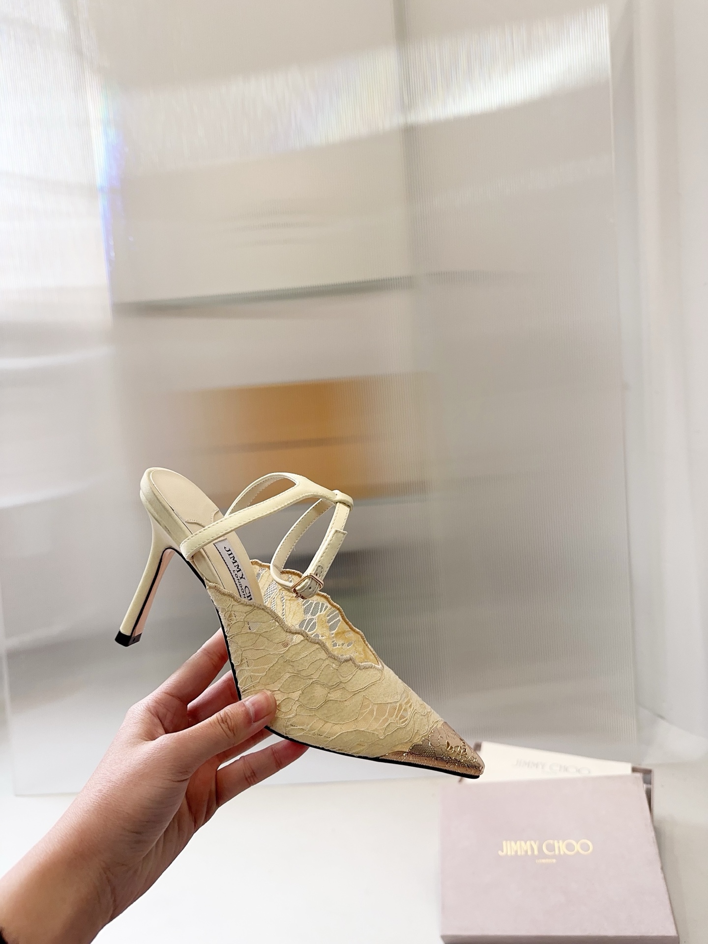 [TOP] Jimmy Choo 10cm High Heel Pumps - 5 Color