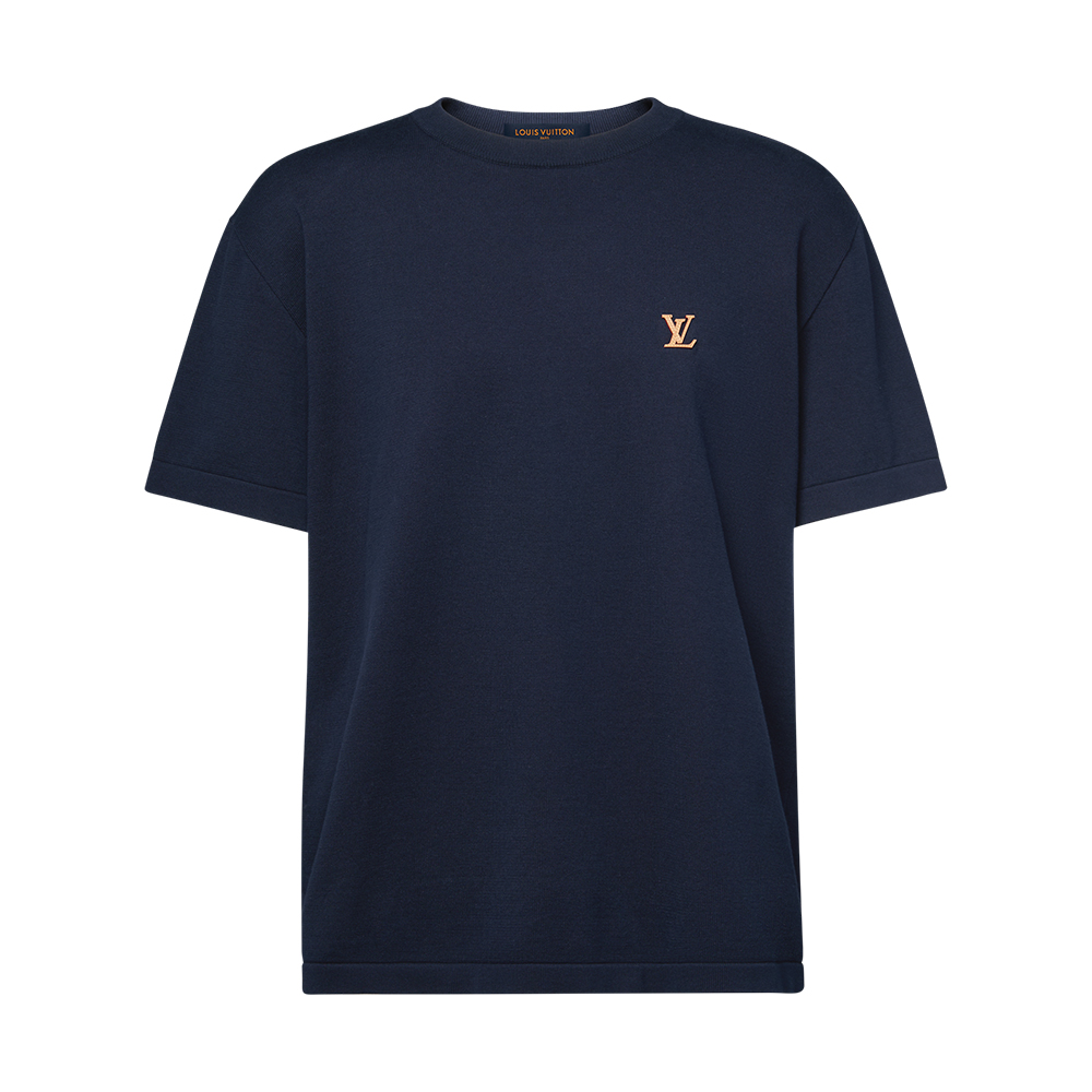 LOUIS VUITTON Short-Sleeved Crewneck With Signature #380054