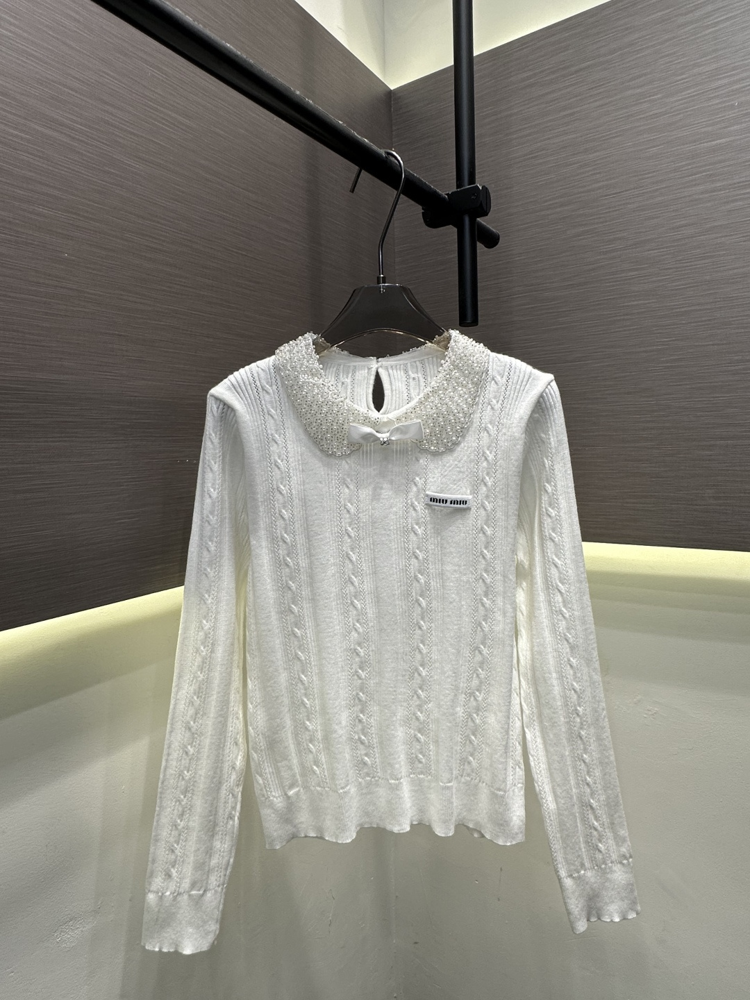 [TOP] Miu Miu knit Shirt - 4 Colors - 711 Luxury