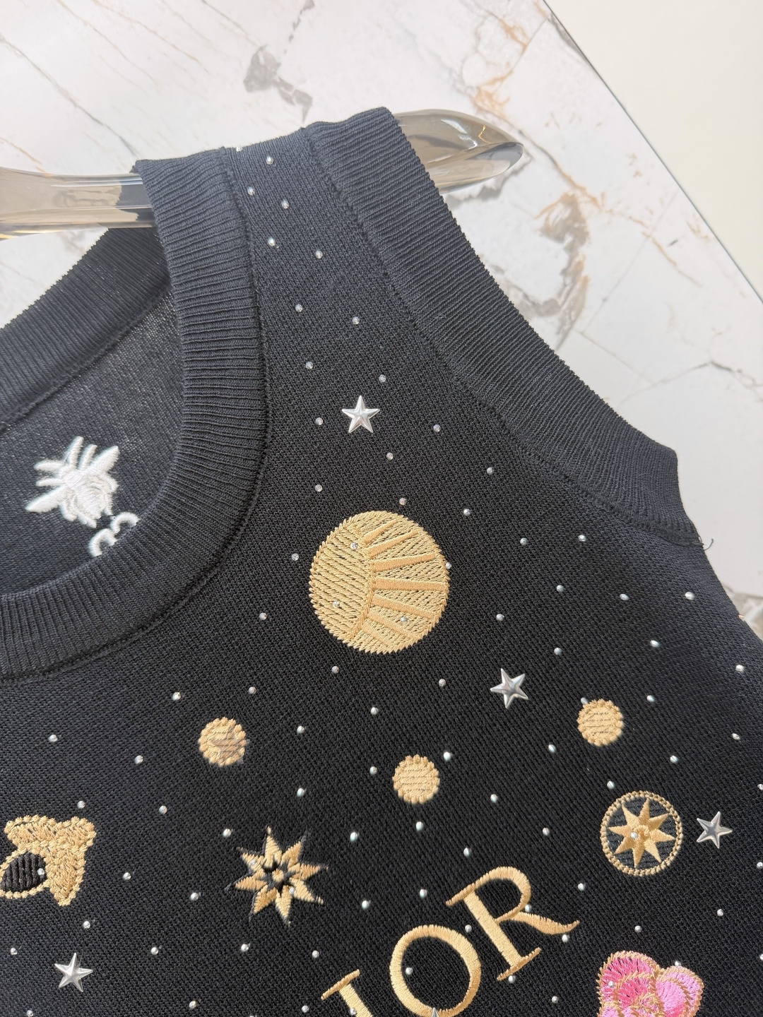 [TOP] Christian Dior Knitwear	-Black