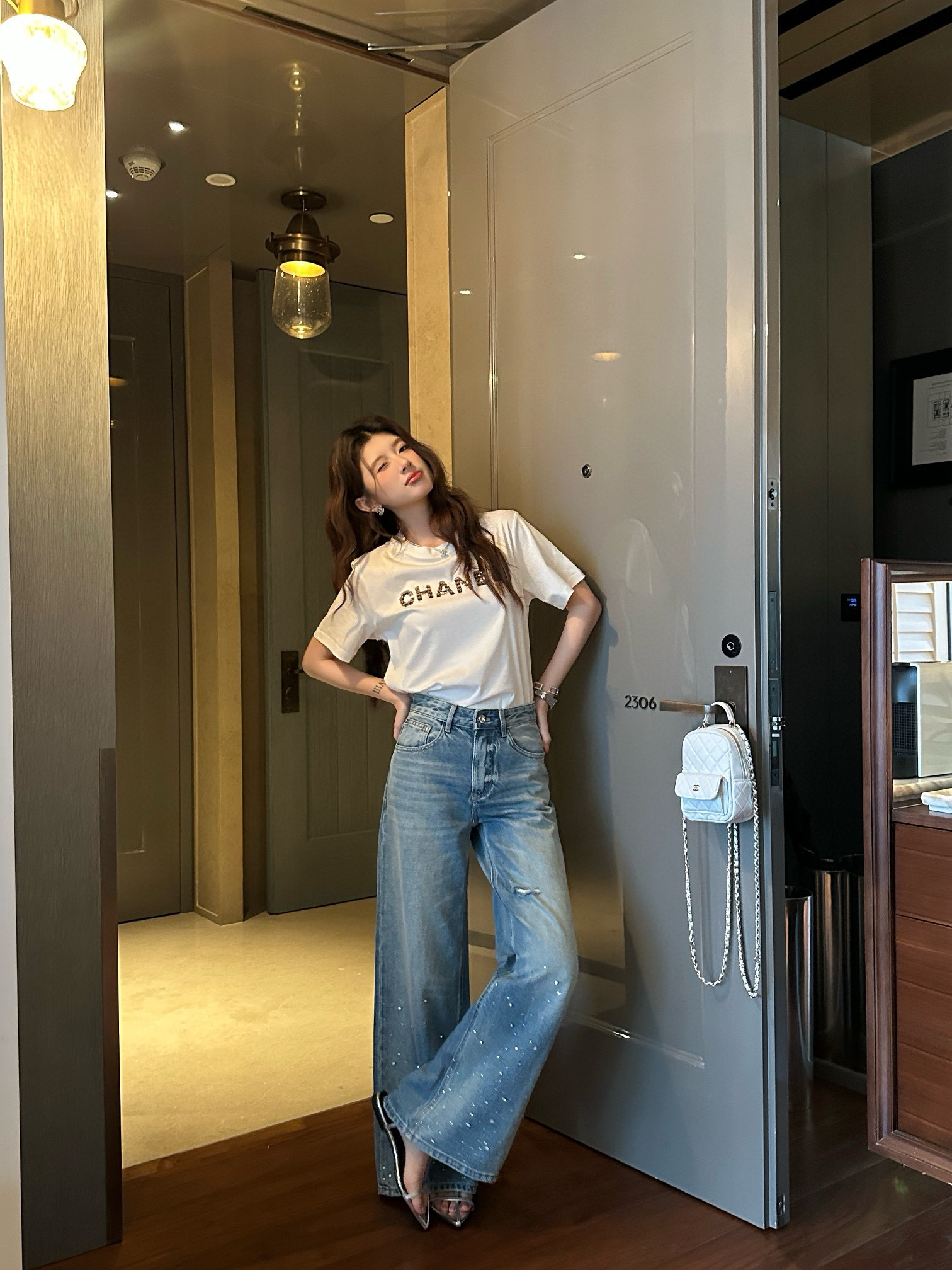 [TOP] CHANEL T-shirt - White