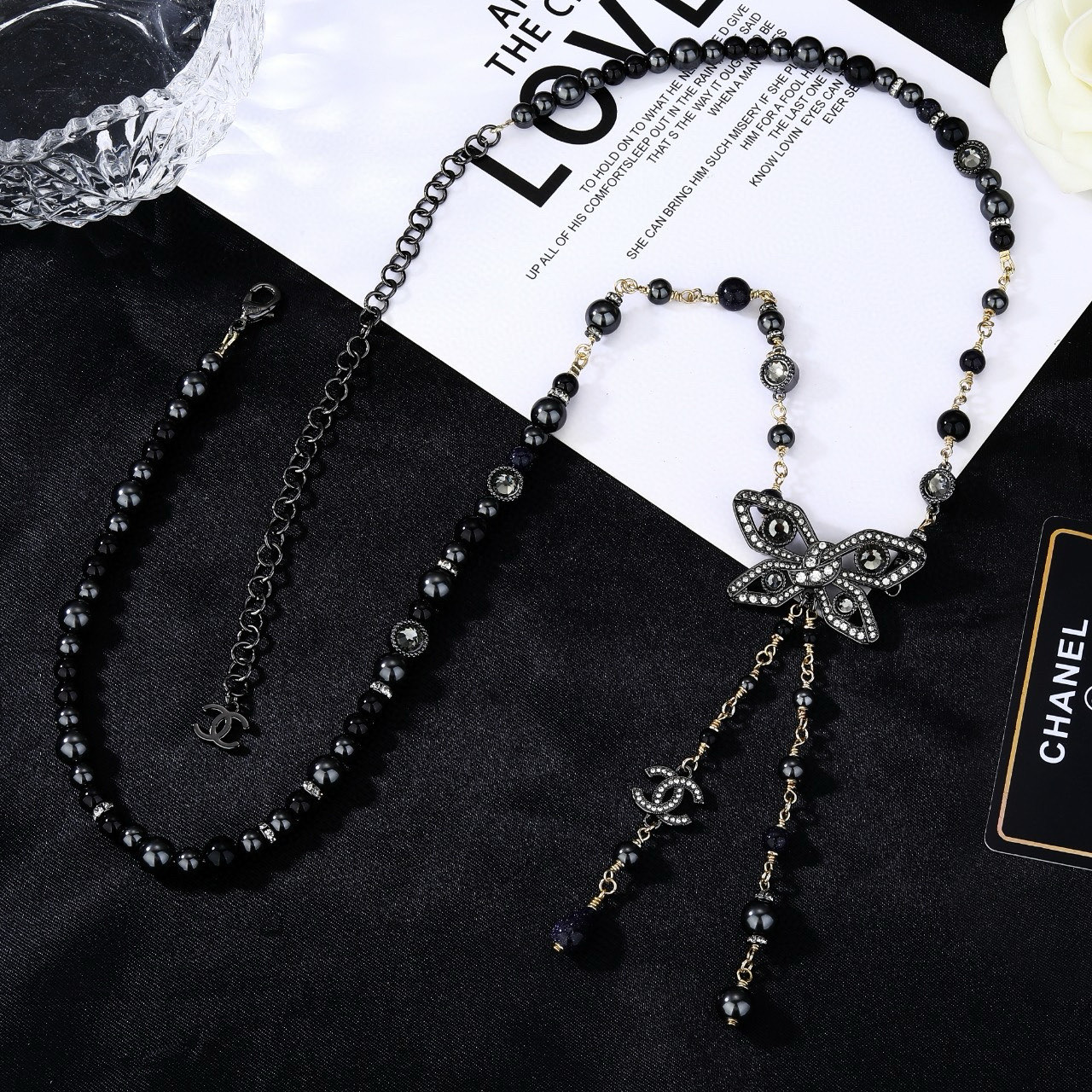 [TOP] CHANEL Waist Chain - Black