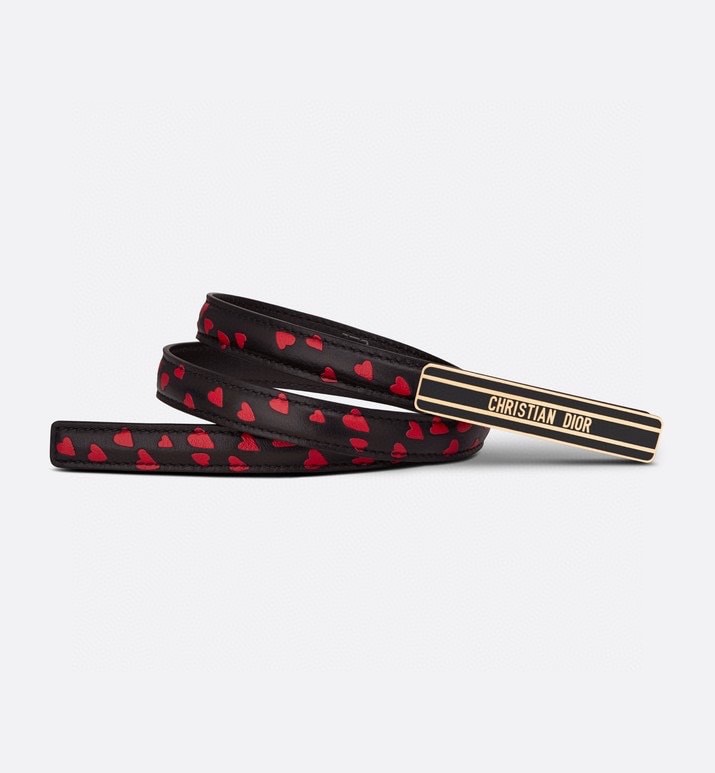 [TOP] Christian Dior Belt Cowhide - Black - 711 Luxury