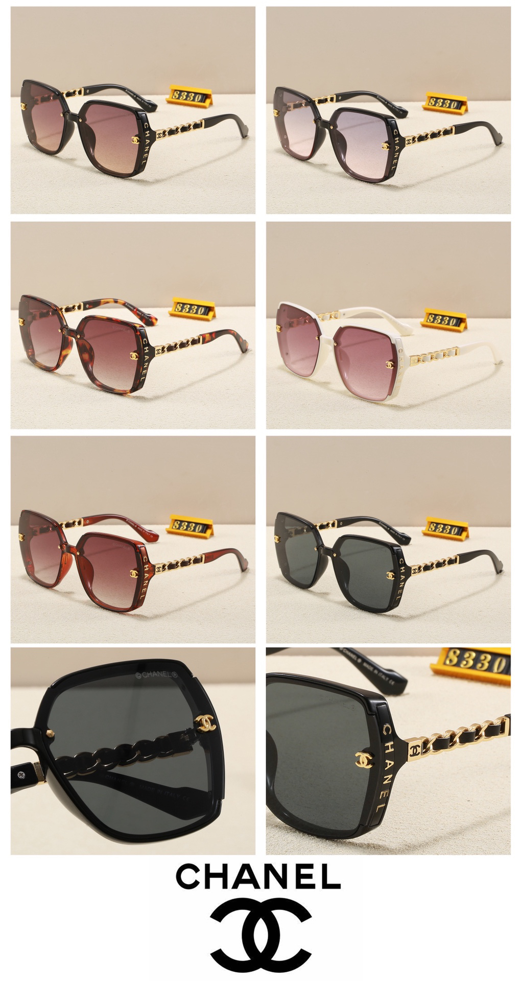 [TOP] CHANEL Sunglasses - 6 Color - 711 Luxury