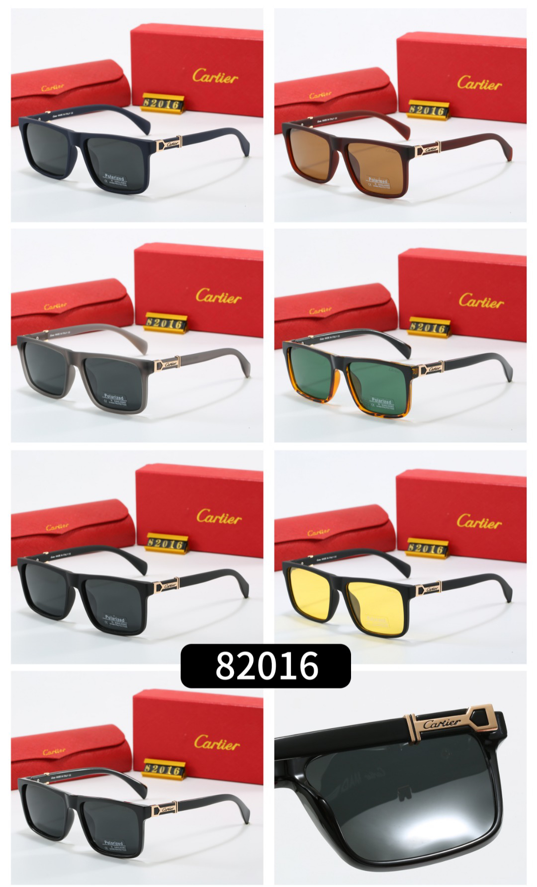[TOP] Cartier Sunglasses - 7 Colors - 711 Luxury