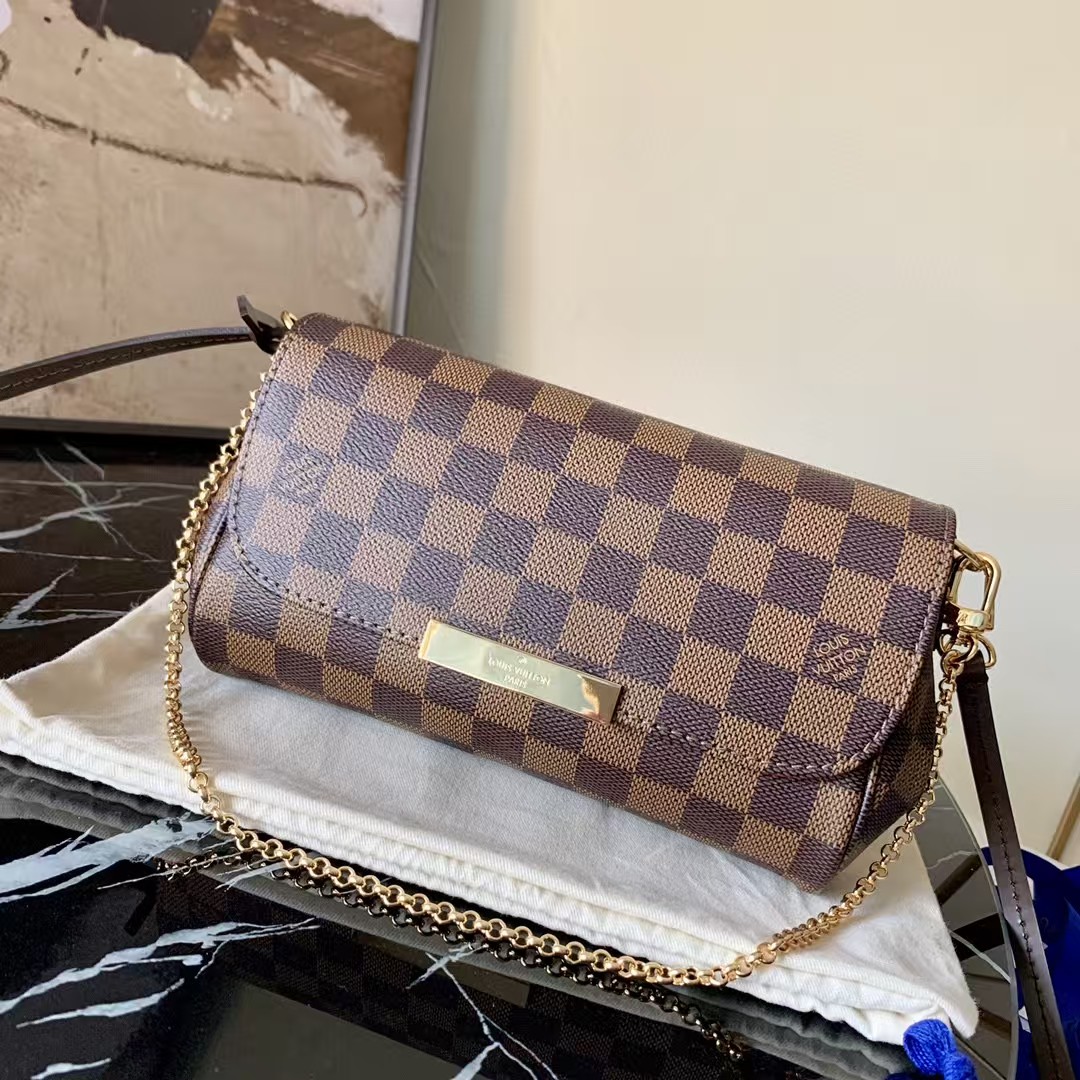 [TOP] Louis Vuitton LV Favorite Monogram PM 24/14/4cm - Brown