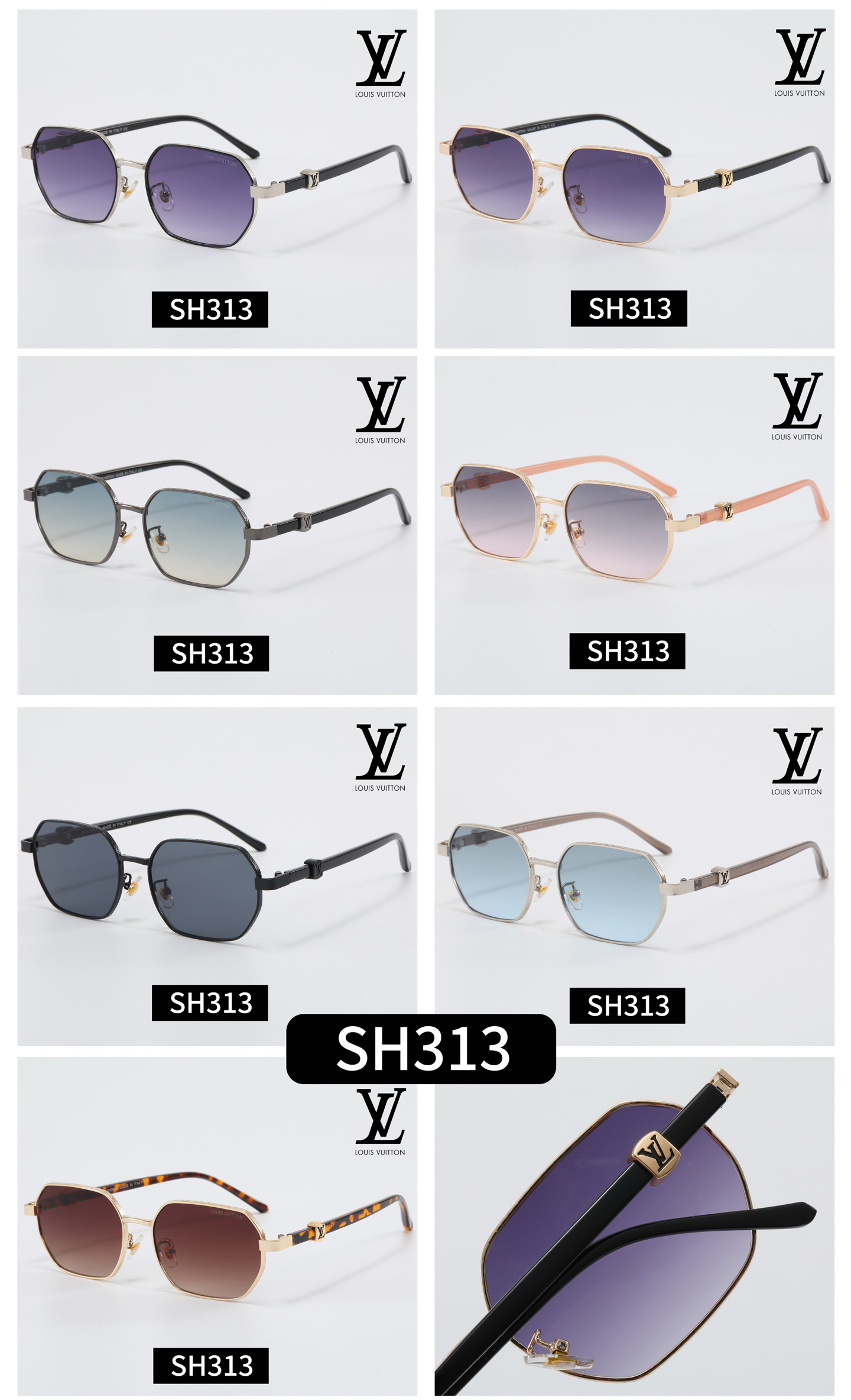 [TOP] Louis Vuitton LV Sunglasses - 7 Colors - 711 Luxury