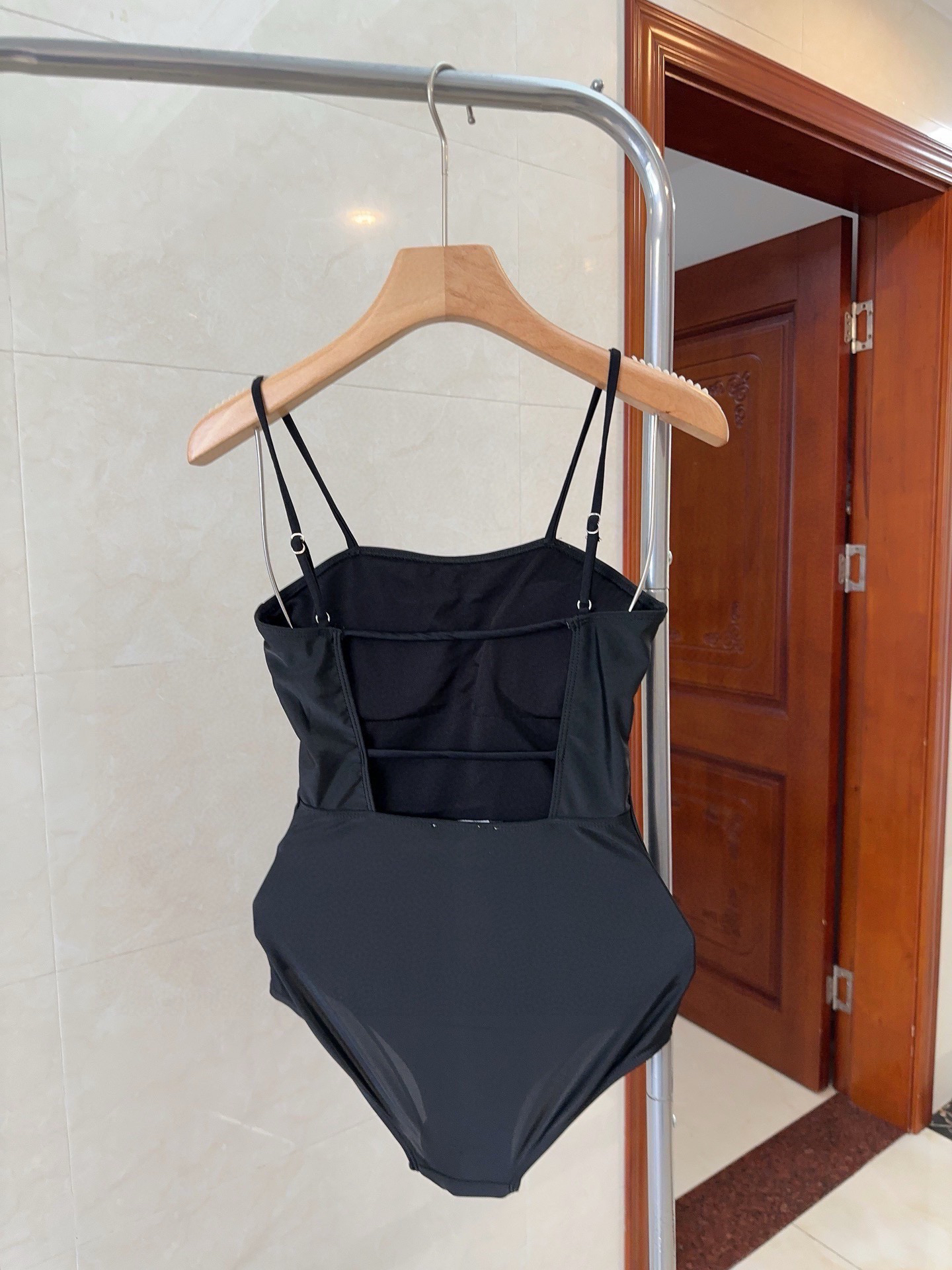 [TOP] Miu Miu One-Piece Swimsuit - Black - 711 Luxury