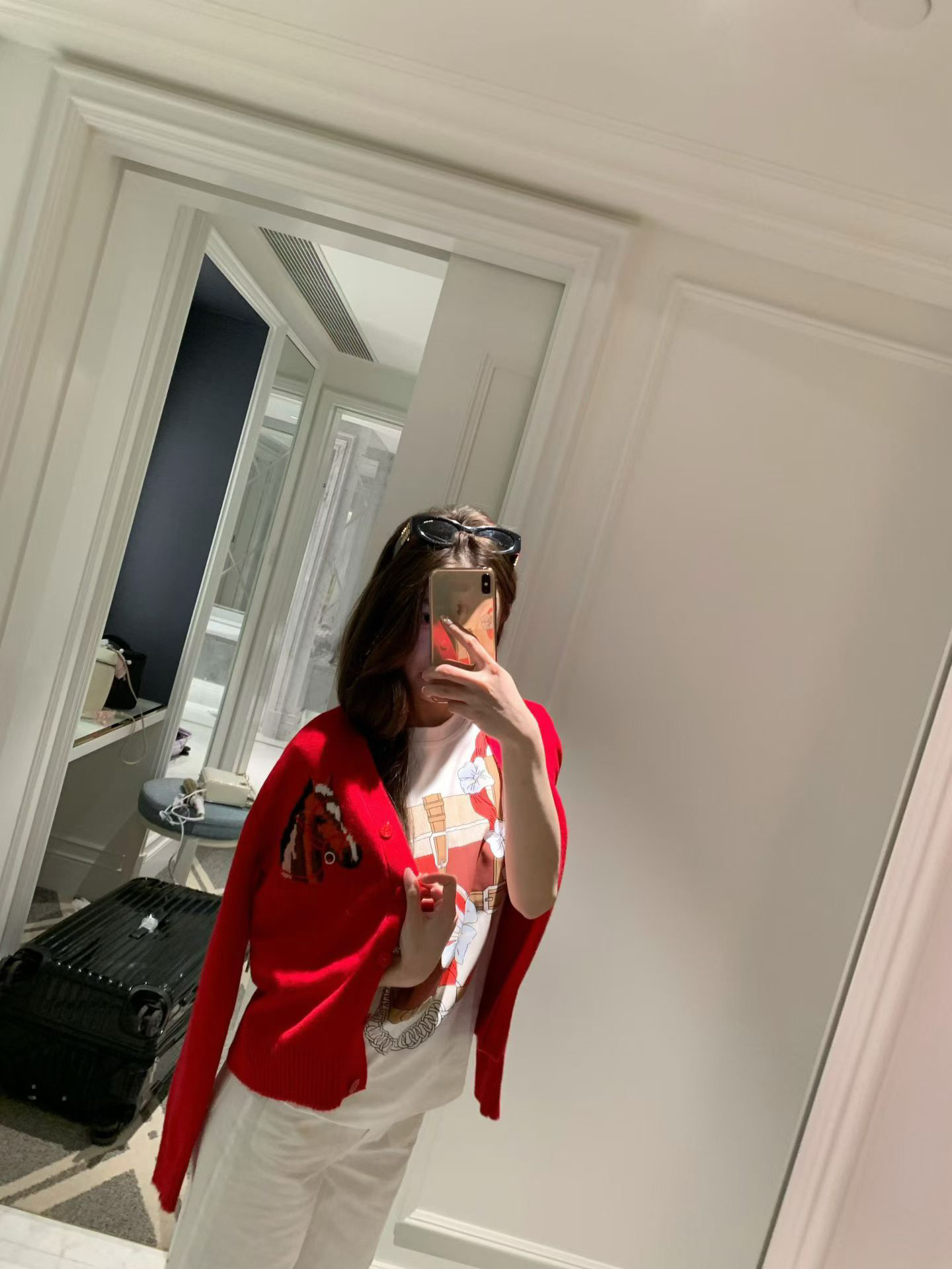 [TOP] HERMES Short-Sleeve T-Shirt - White