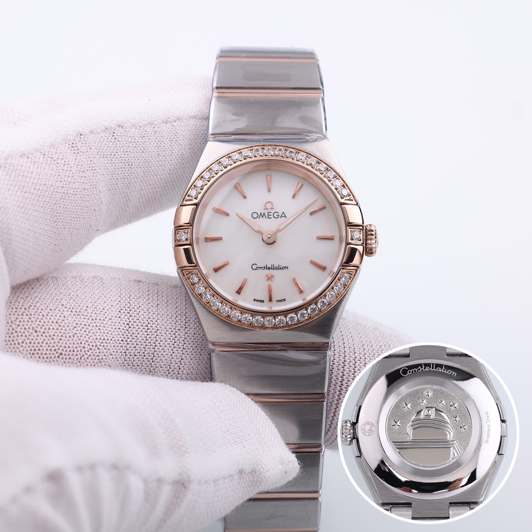 [TOP] OMEGA Watch 28mm - 6 Color