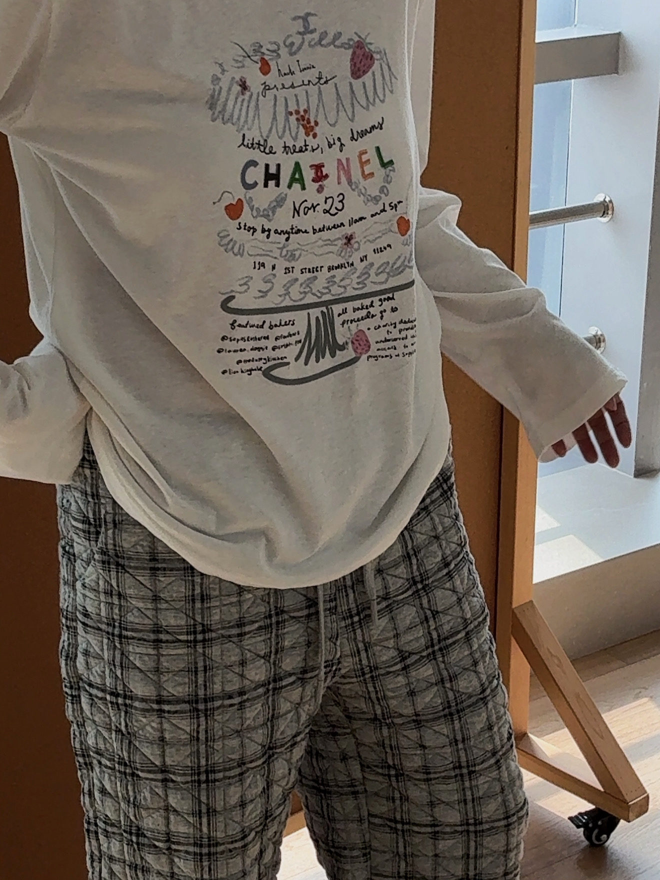 [TOP] CHANEL Long Shirt - White