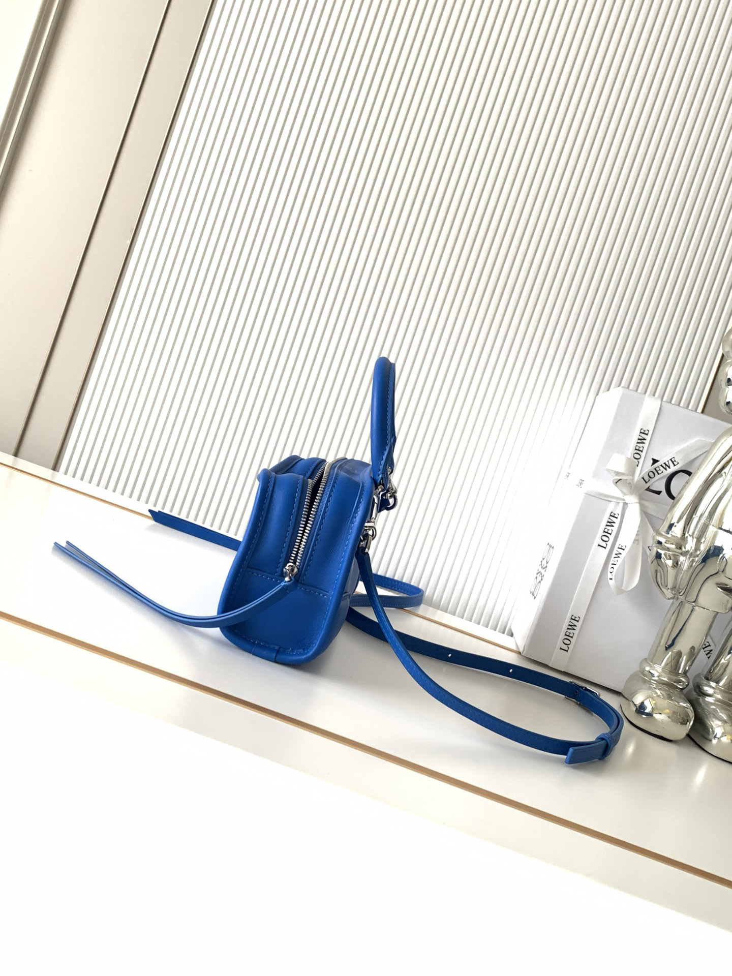 [TOP] LOEWE Amazona 180 Bag 20*11.5*7 CM - Royal Blue - 711 Luxury