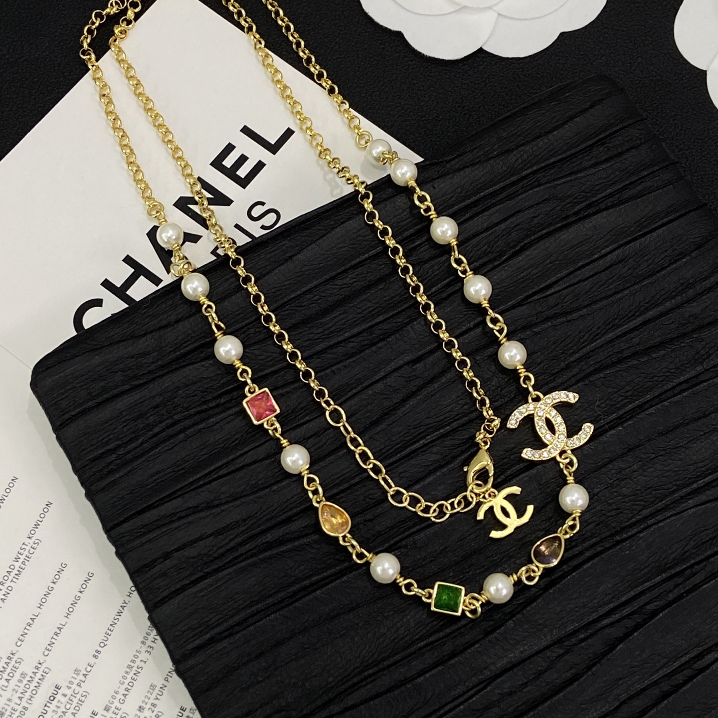 [TOP] CHANEL Long Necklace - Gold - 711 Luxury