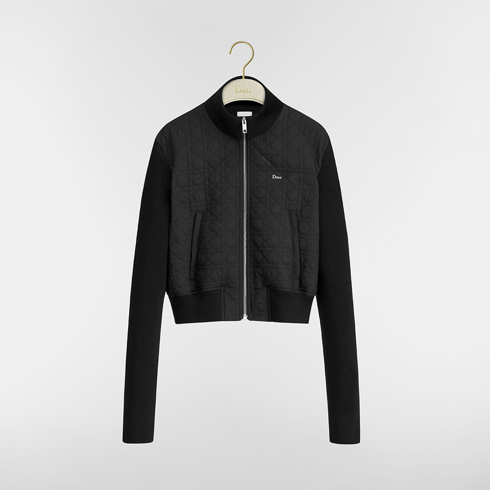 Dior Clothing Dior Cropped Macrocannage Bomber Jacket #389903 | Nigo Office