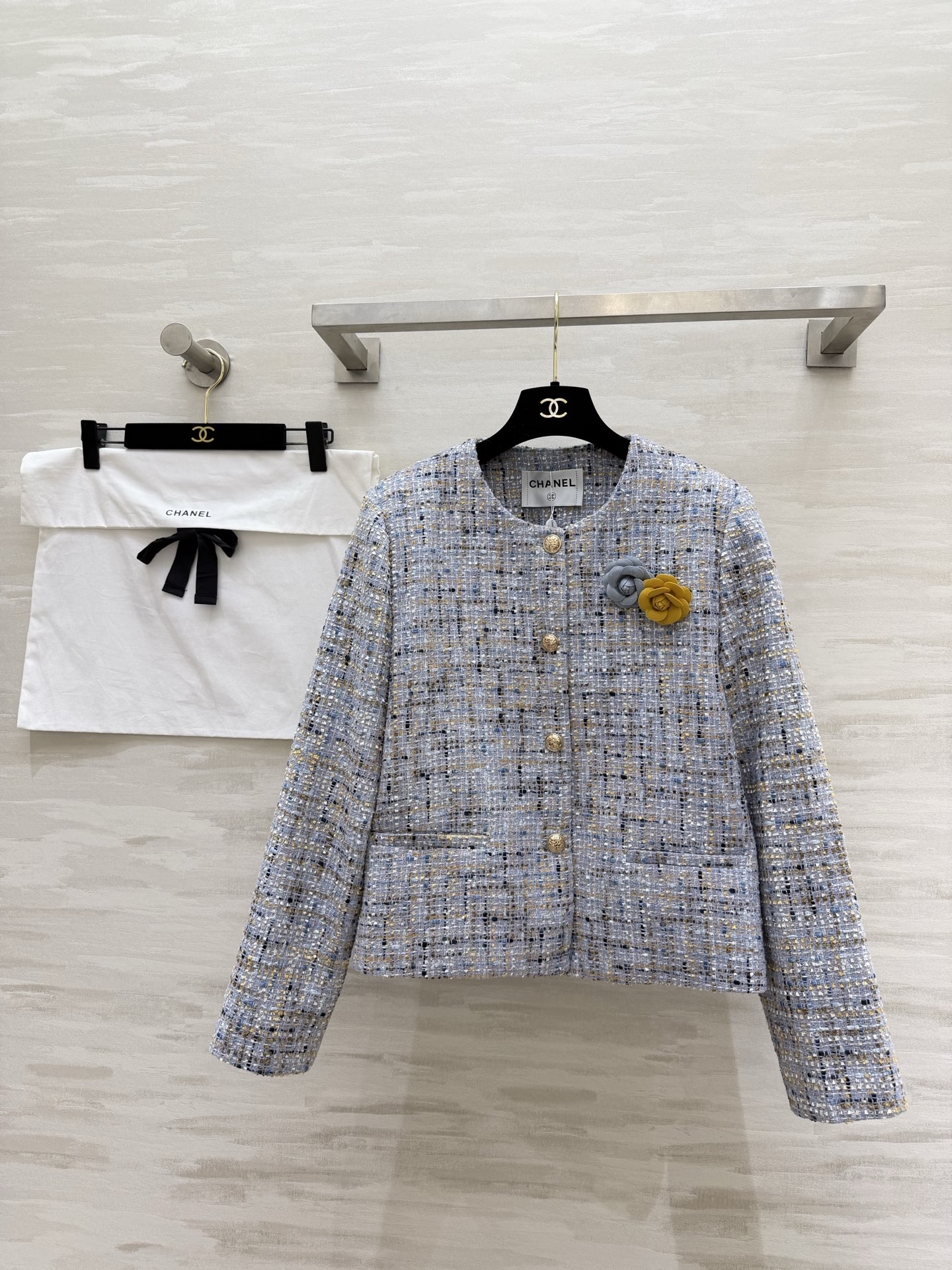 [TOP] CHANEL Coat - Blue - 711 Luxury