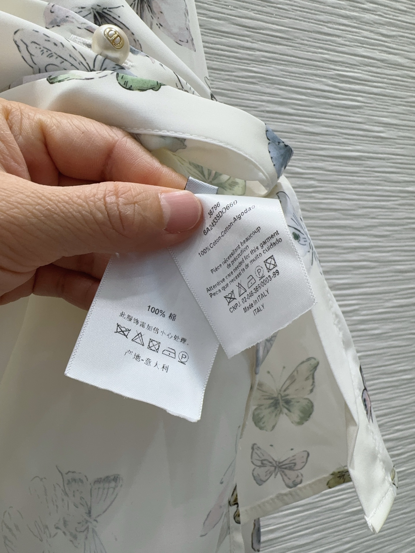 [TOP] Christian Dior Shirt - White