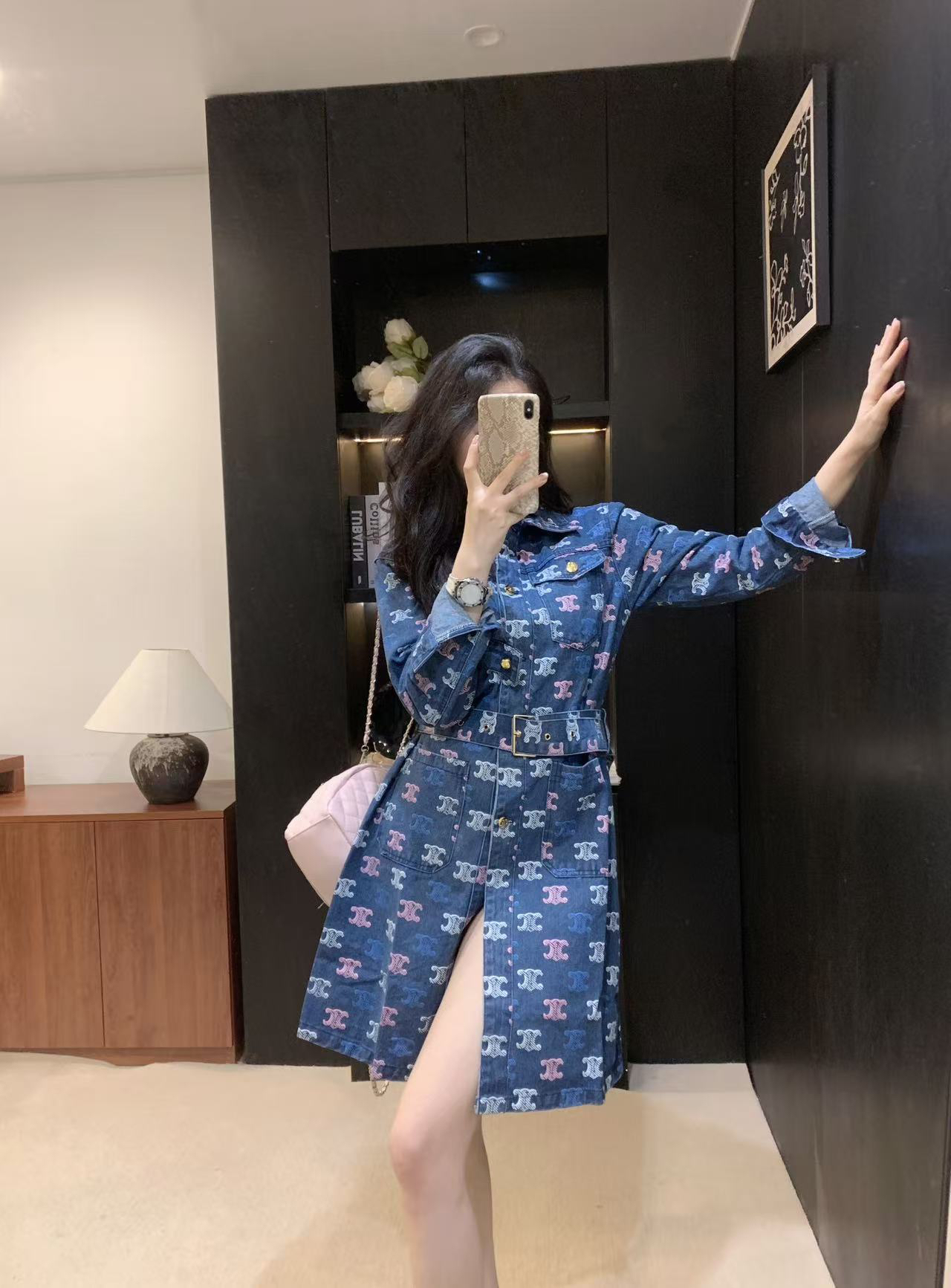 TOP] CELINE  Jacket -Blue