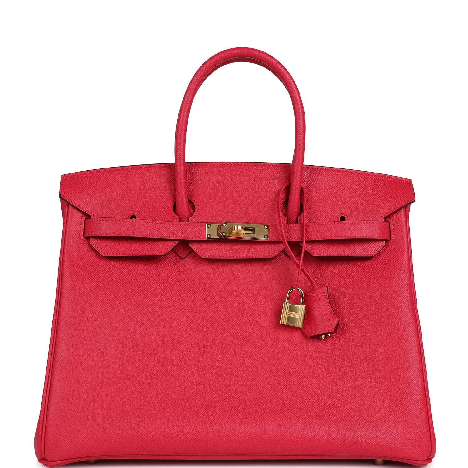 Hermes BirkinRose Extreme Epsom Gold Hardware