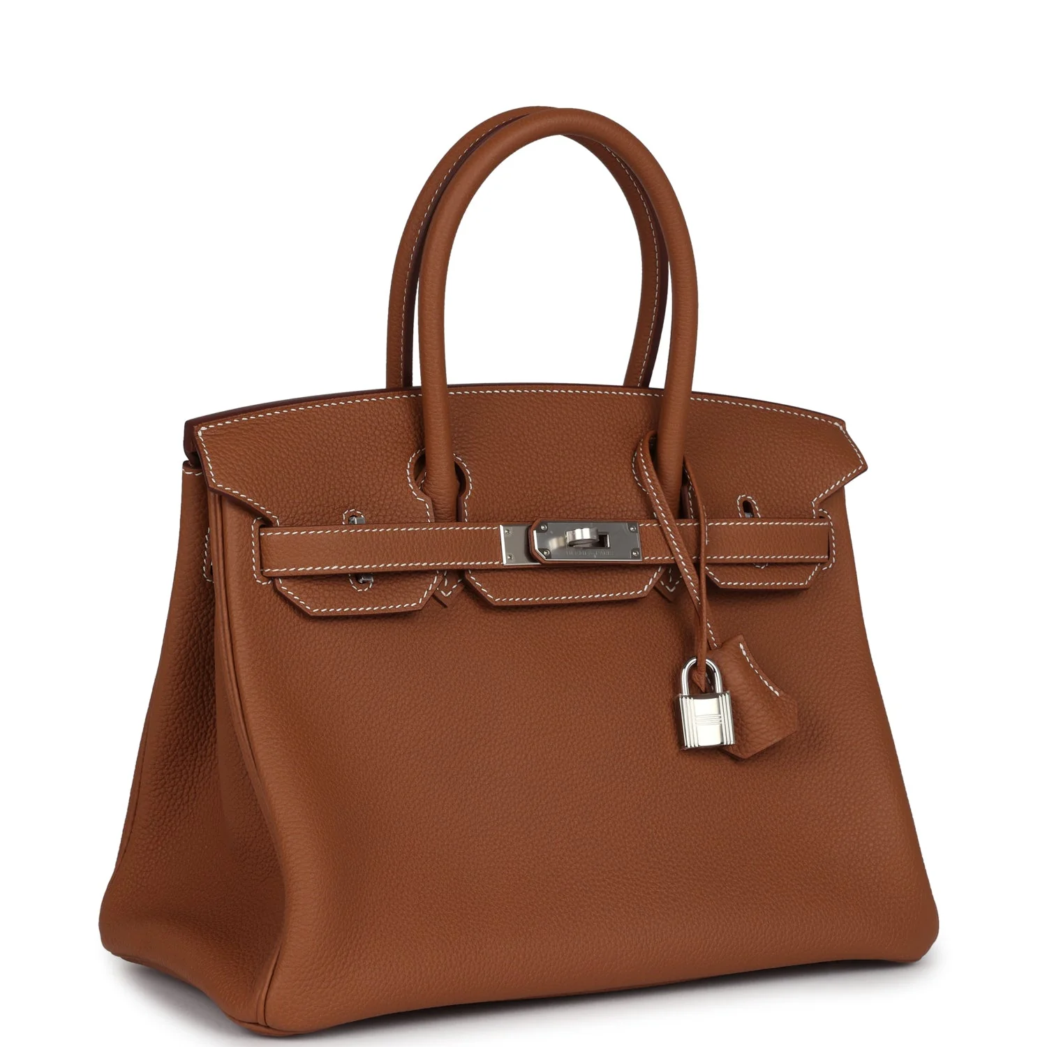 Hermes BirkinGold Togo Palladium Hardware