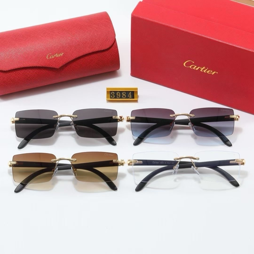 [TOP] Cartier Sunglasses - 4 Colors - 711 Luxury