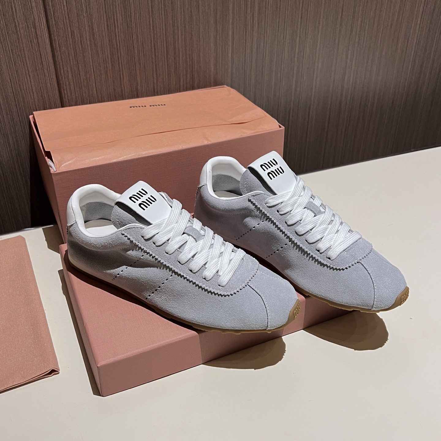[TOP] Miu Miu Sneakers - Blue - 711 Luxury