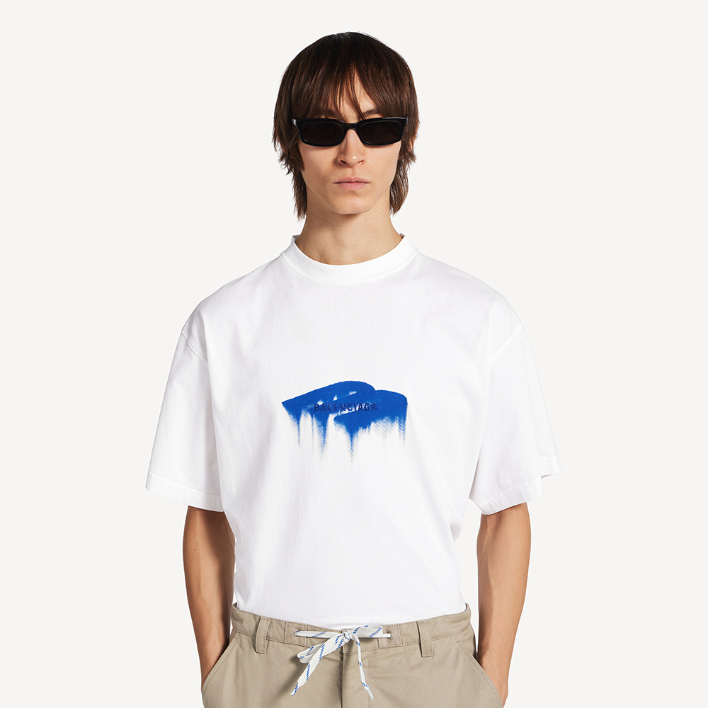 Balenciaga Wet Brush Oversized T-shirt #378655