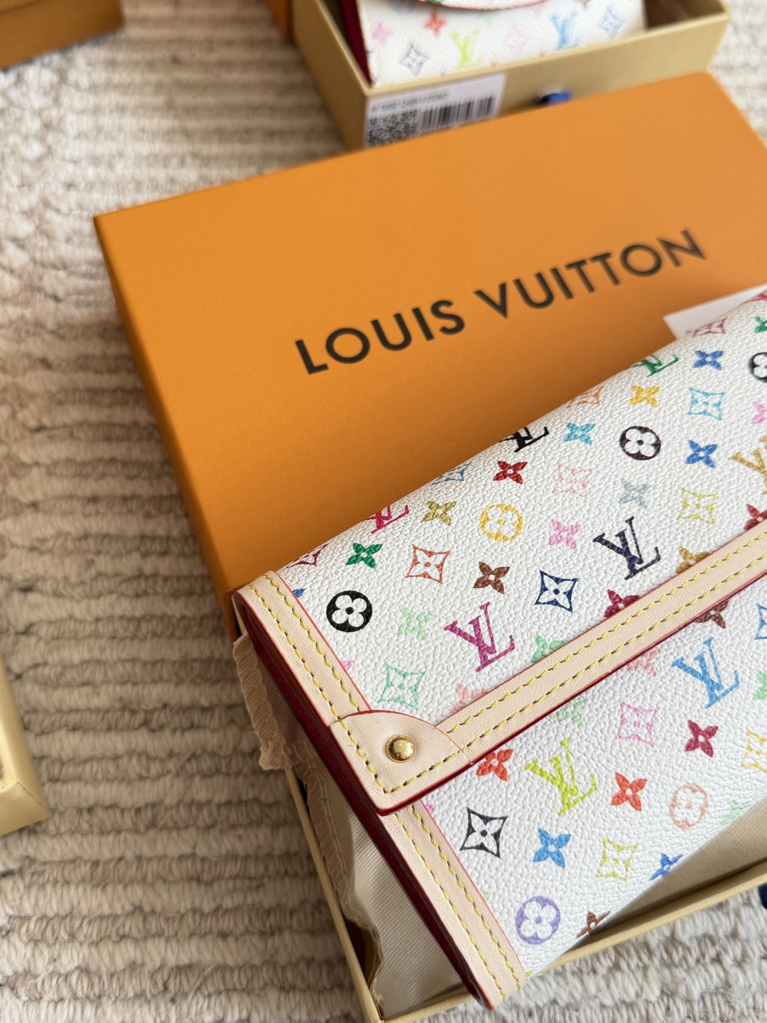 Louis Vuitton Monogram Canvas Zipper Wallet with Tassel Detail (Replica)