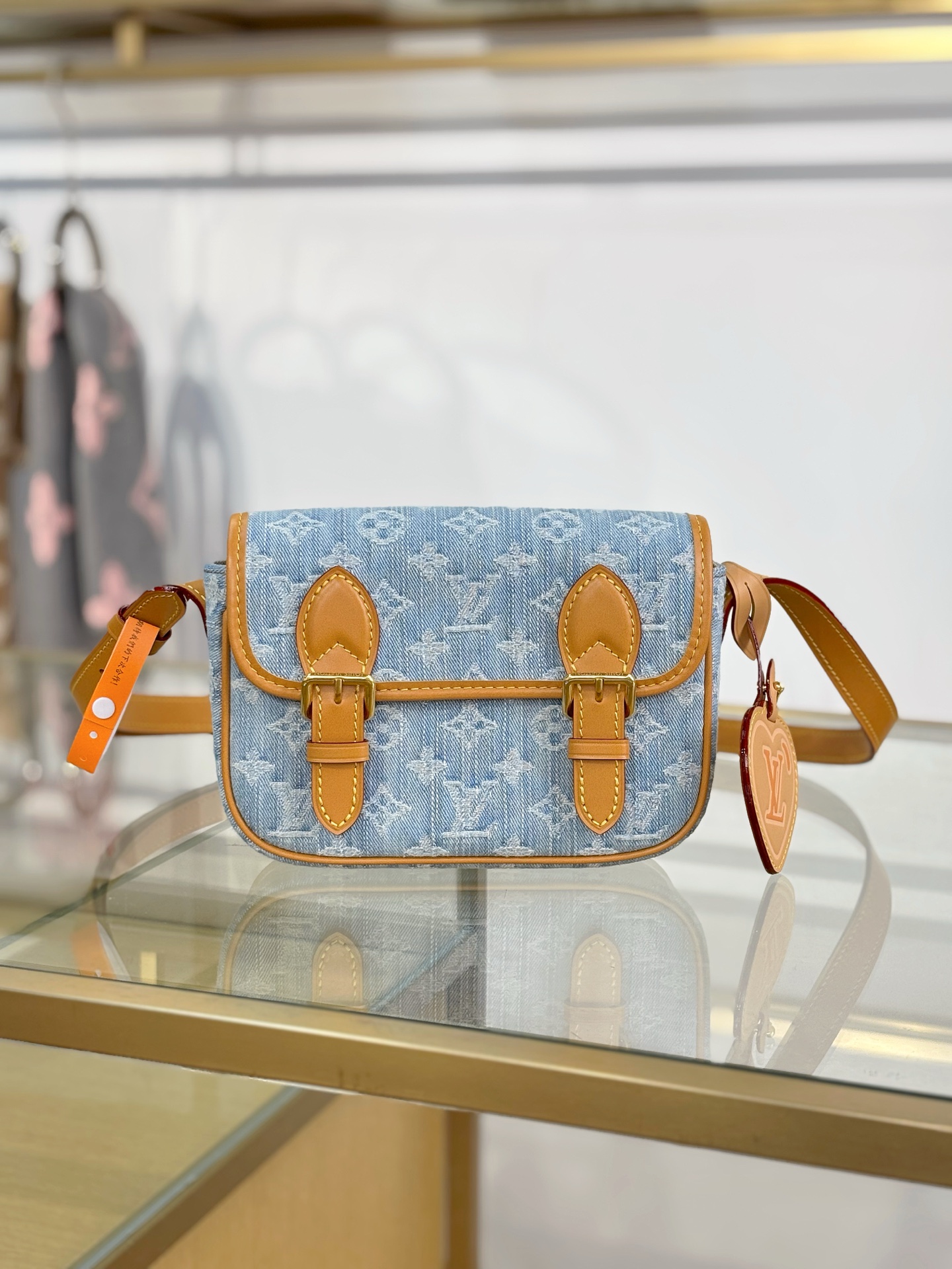 [TOP] Louis Vuitton LV Satchel Bag 19.5x15x6cm - Blue - 711 Luxury